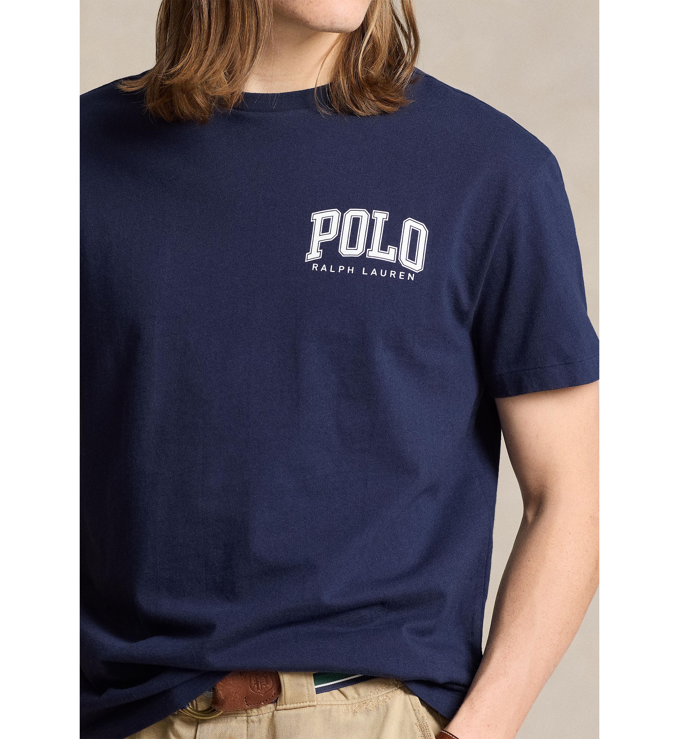 Classic Fit Logo Jersey T-Shirt