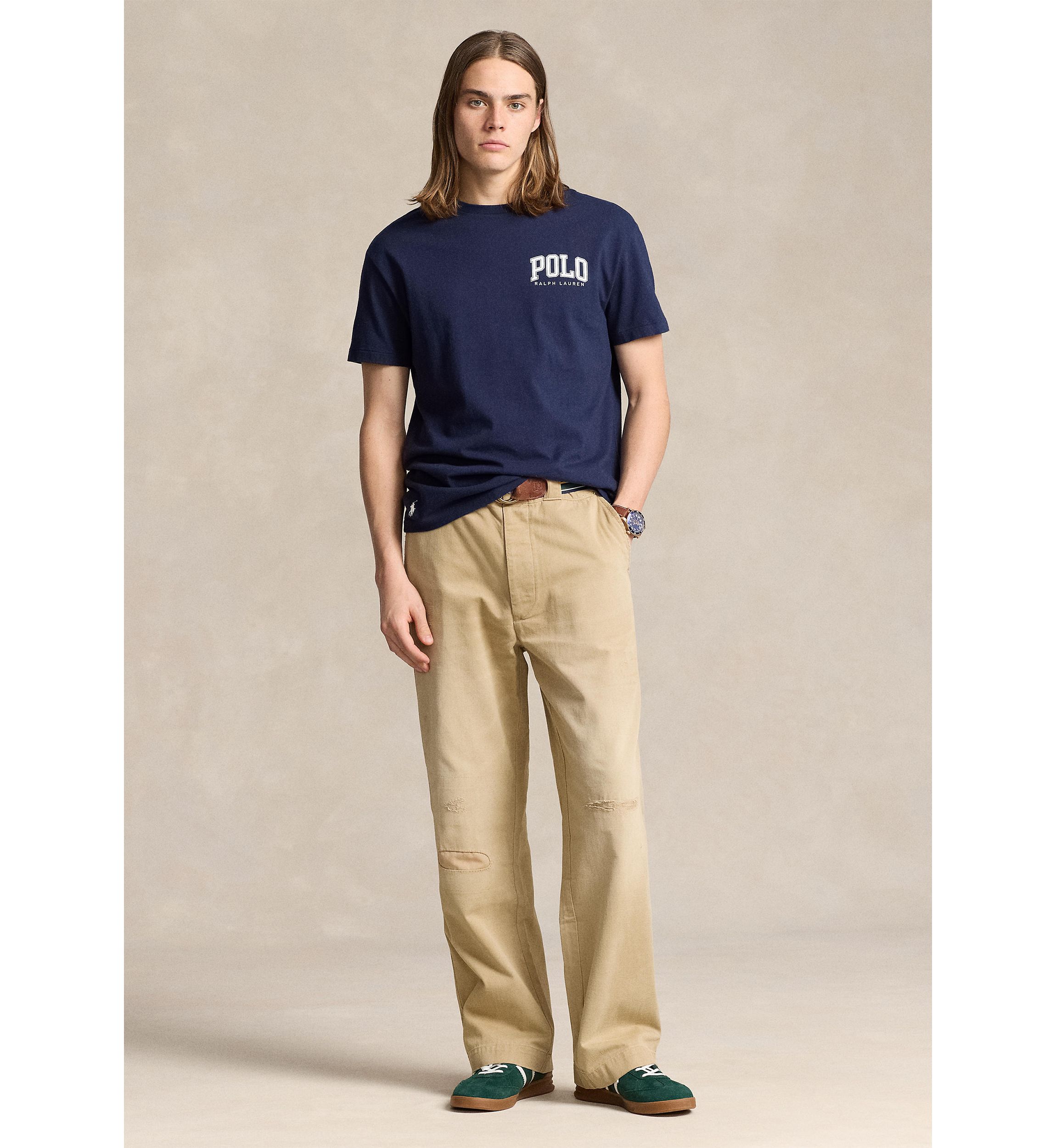 Classic Fit Logo Jersey T-Shirt