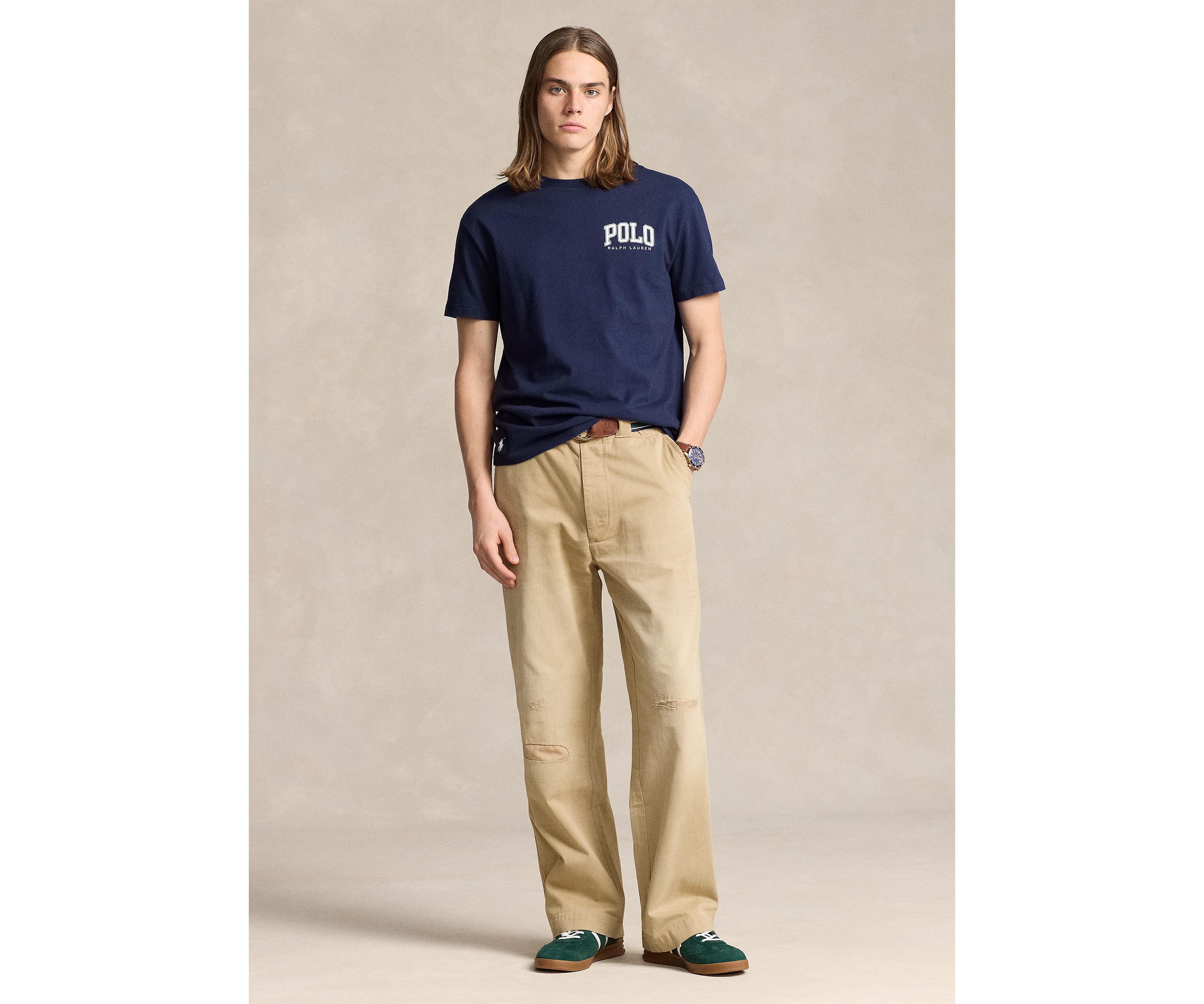 Classic Fit Logo Jersey T-Shirt