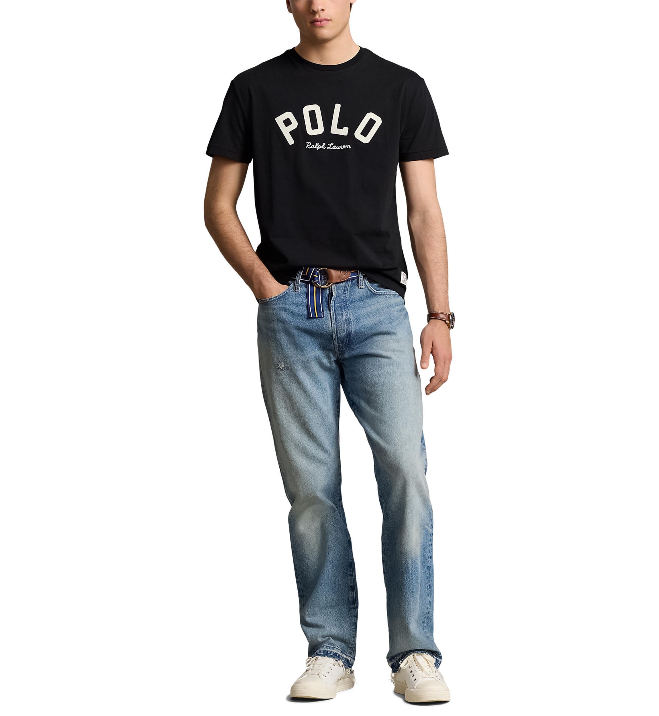 Classic Fit Logo Jersey T-Shirt