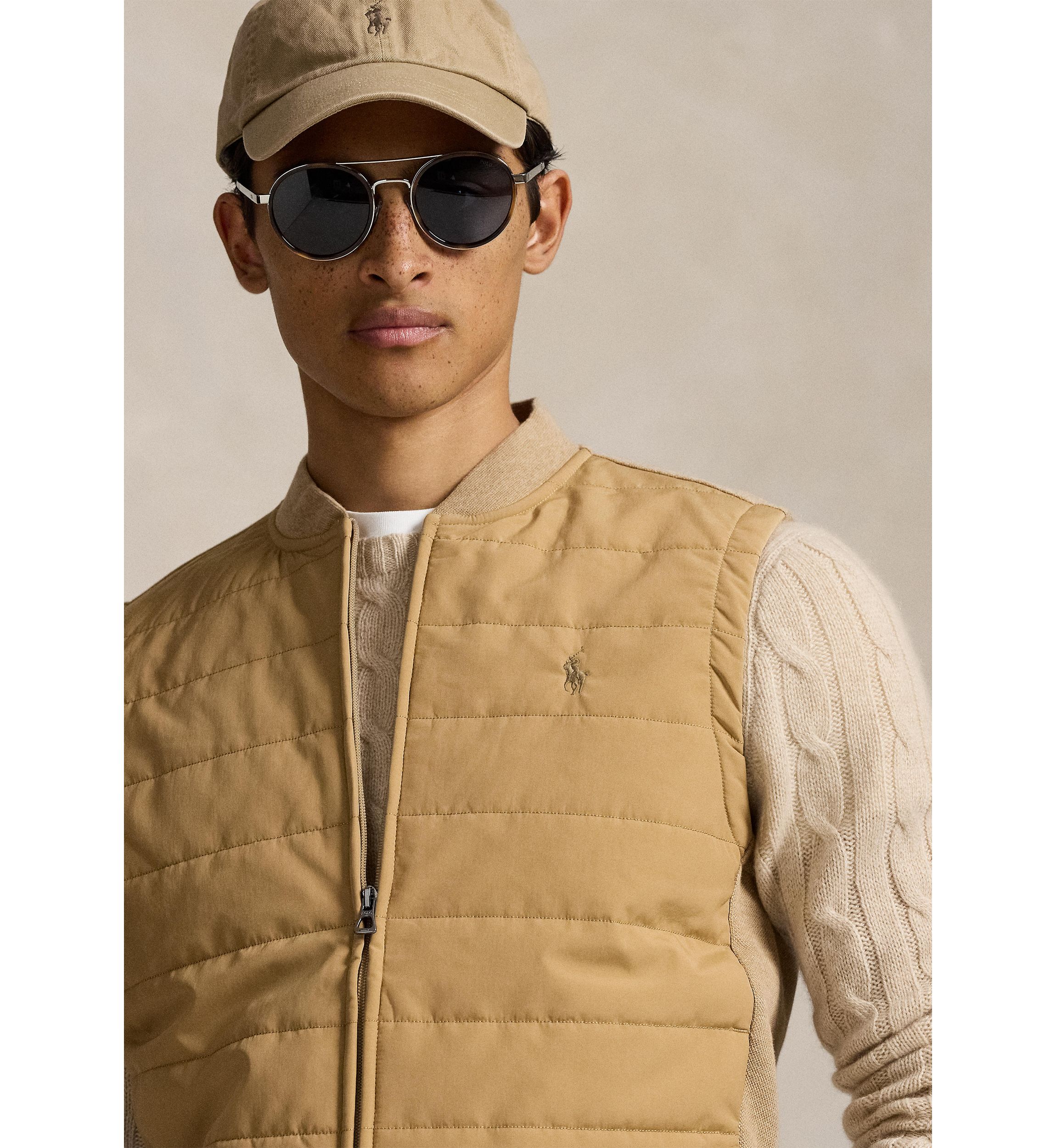 Quilted Hybrid Vest