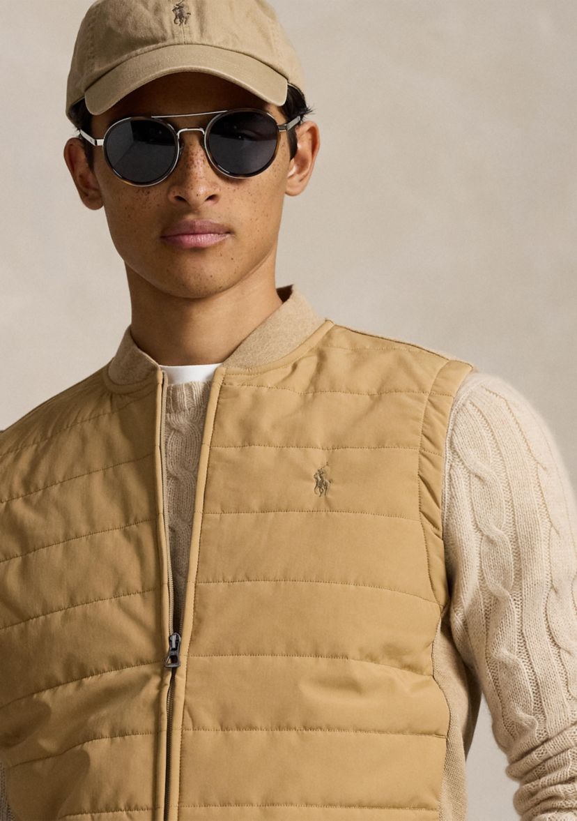 Quilted Hybrid Vest