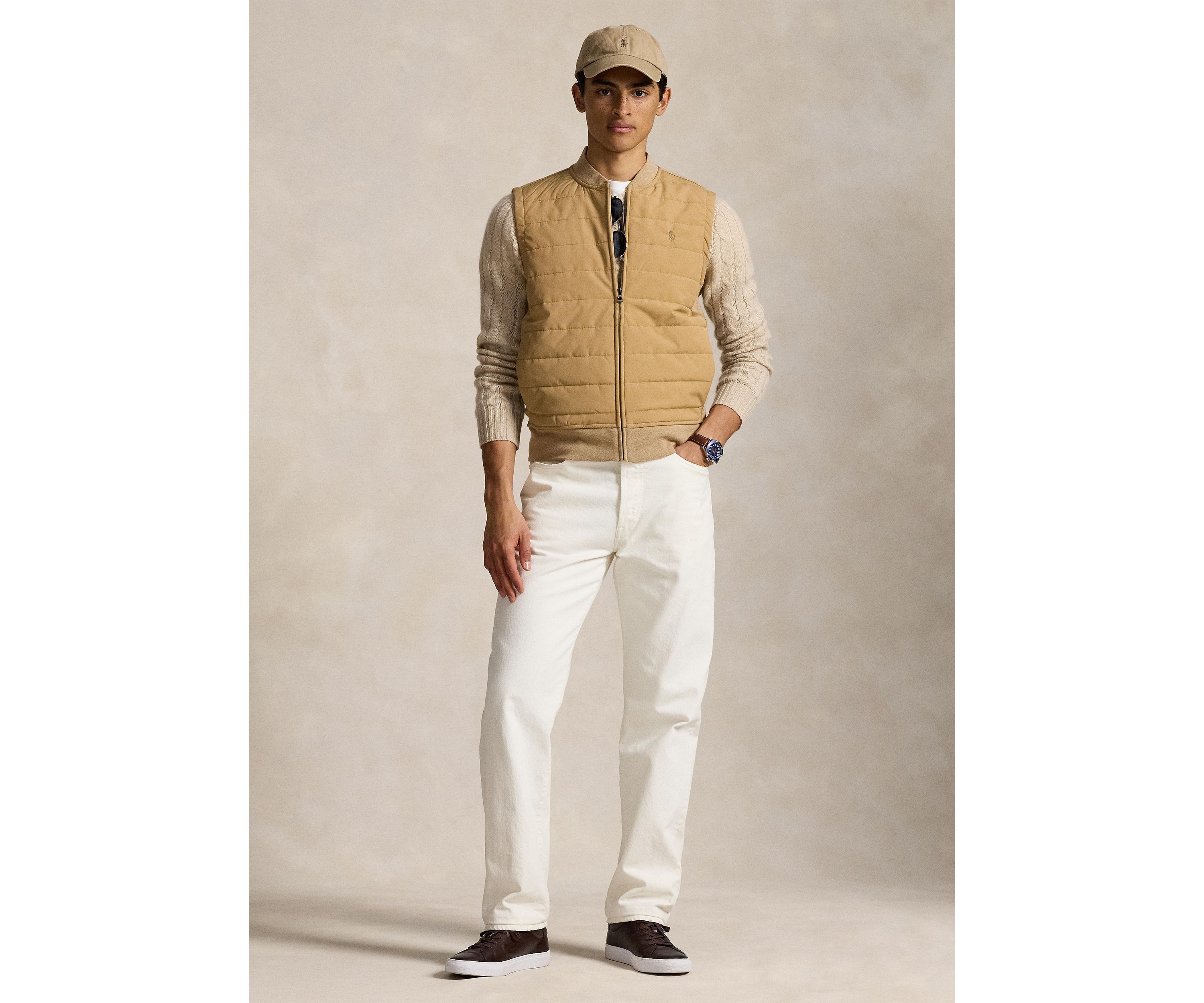 Quilted Hybrid Vest