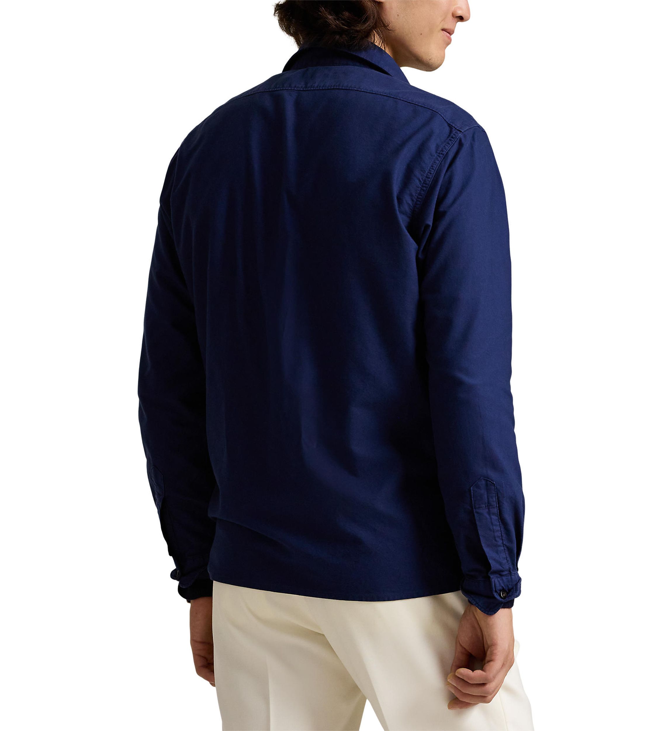 Garment Dyed Oxford Overshirt
