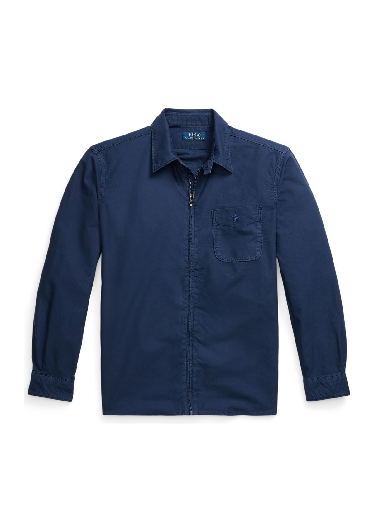 Garment Dyed Oxford Overshirt