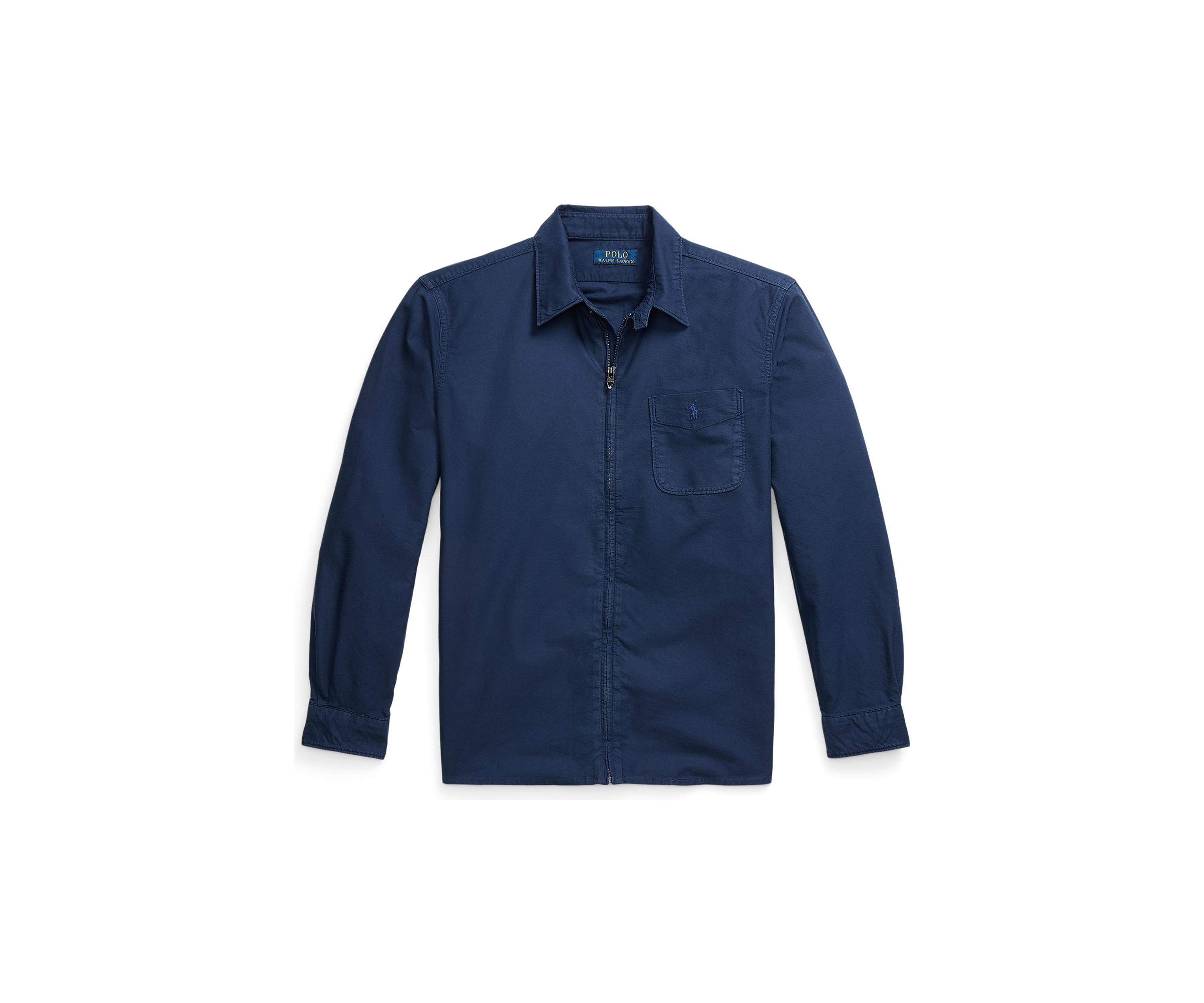 Garment Dyed Oxford Overshirt
