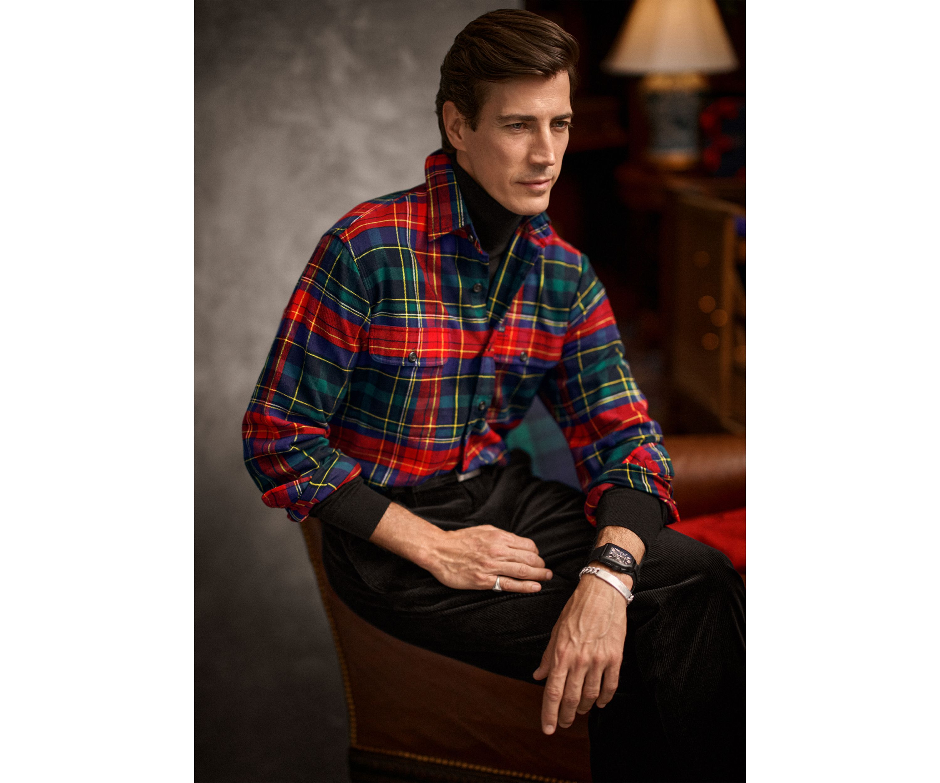 Classic Fit Plaid Flannel Workshirt