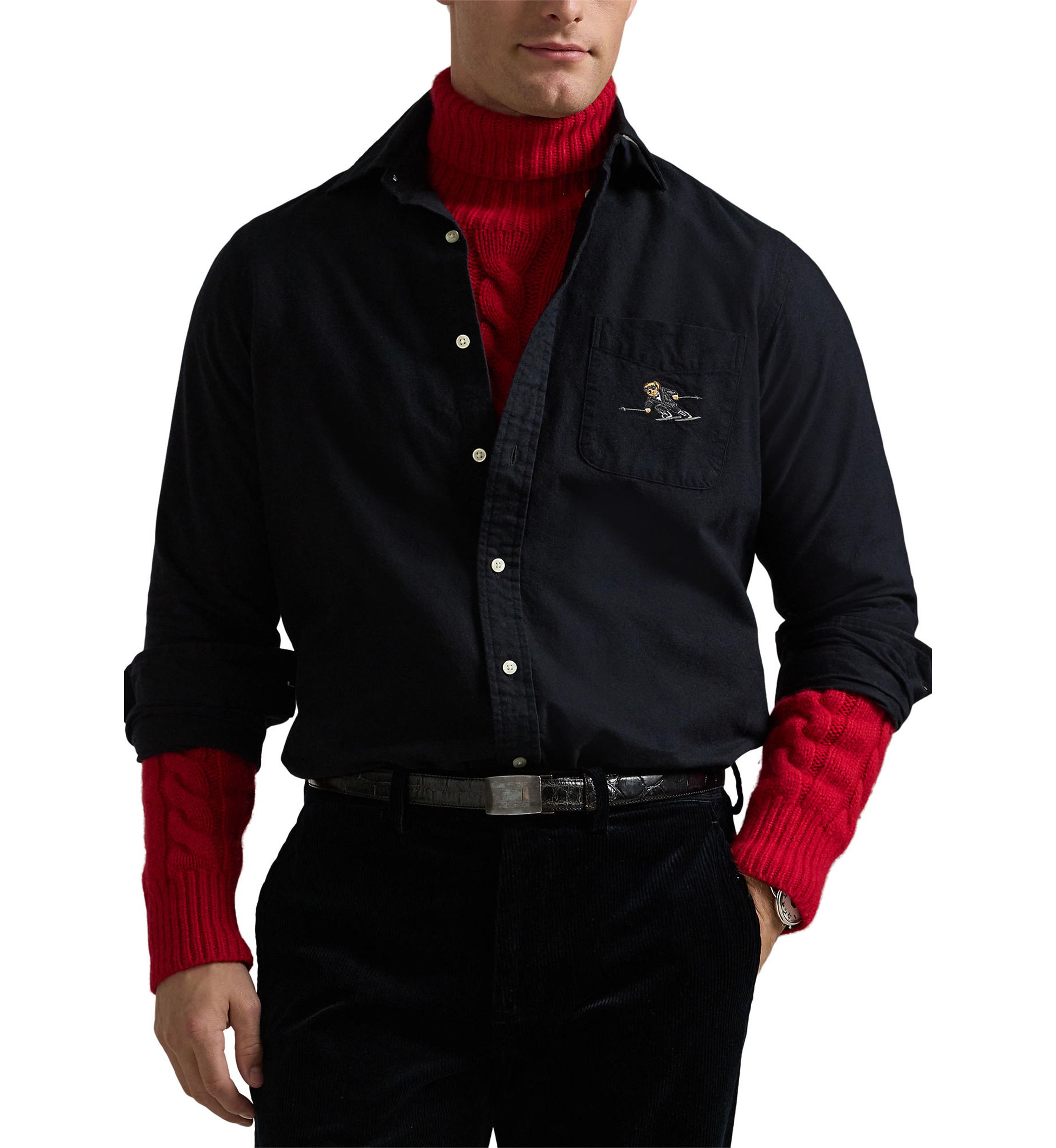 Classic Fit Polo Bear Oxford Shirt