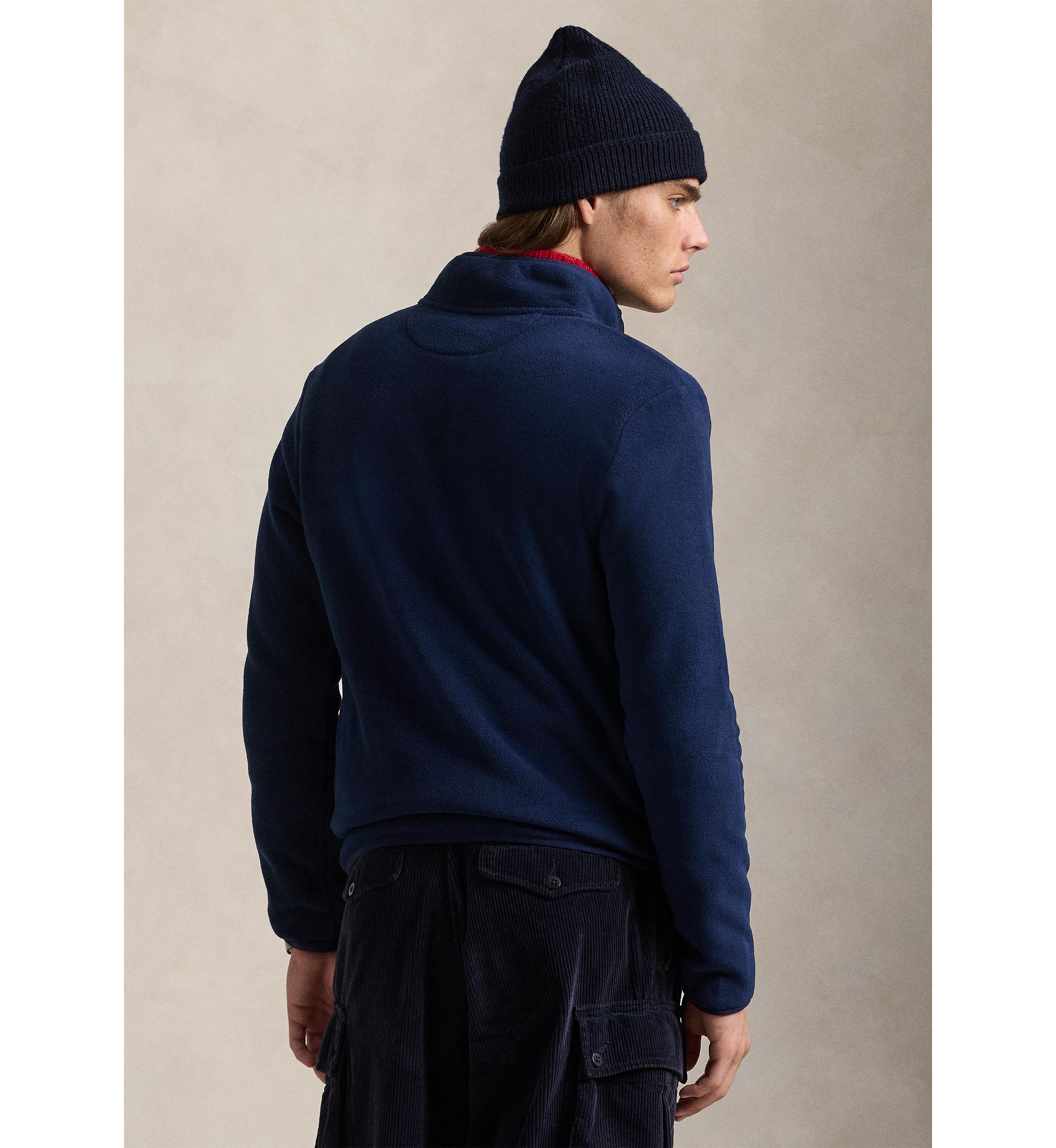 Plaid Pile Fleece Lined Hoodie