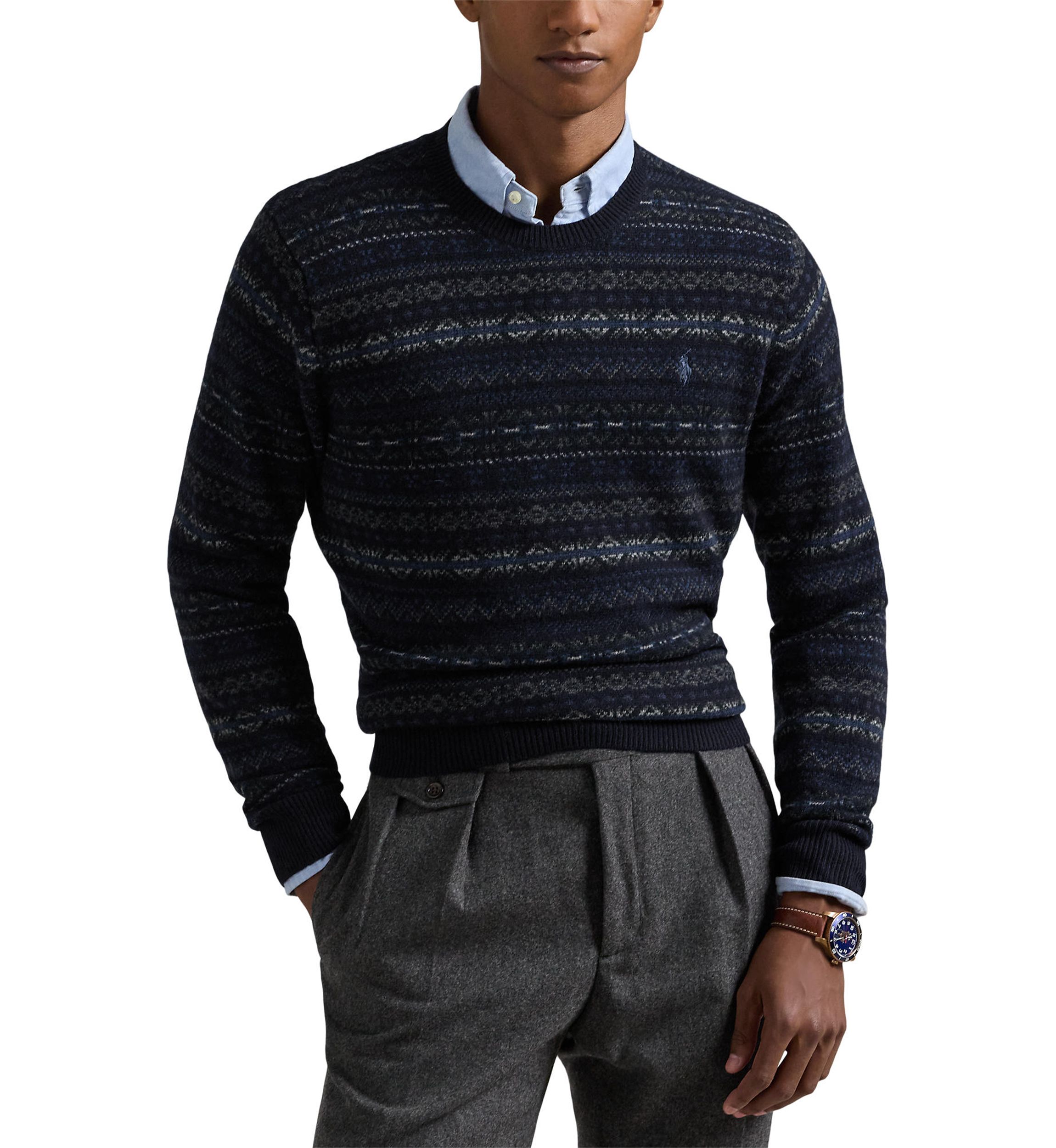 Fair Isle Wool Sweater