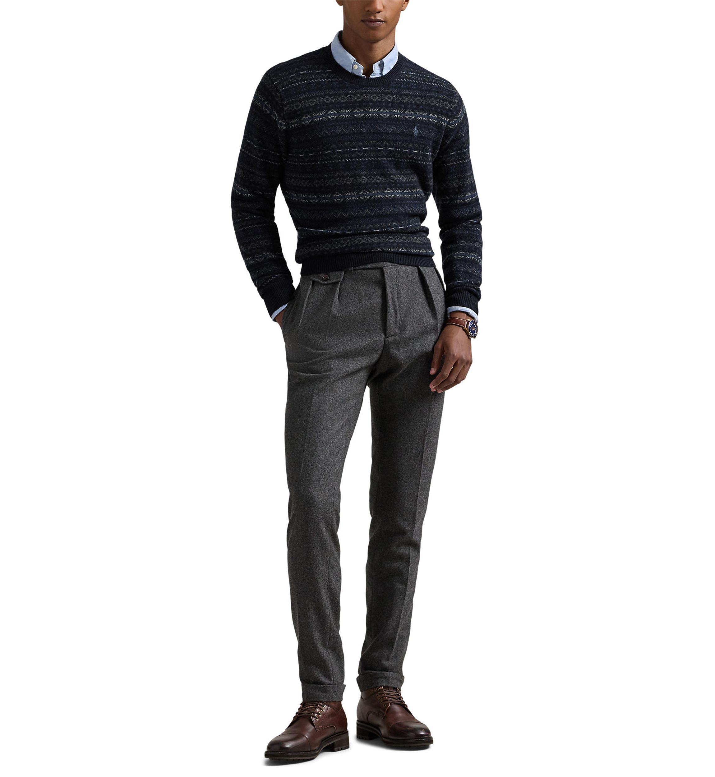 Fair Isle Wool Sweater