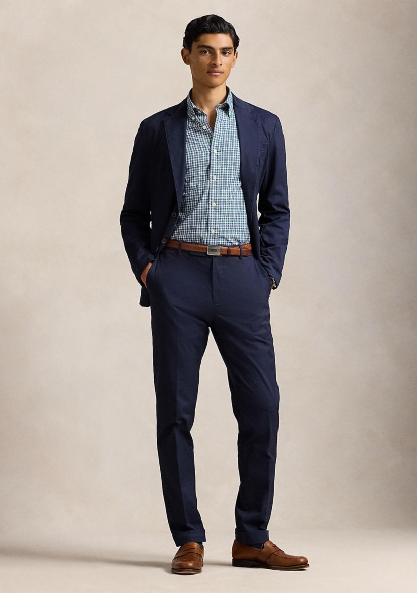 Classic Fit Plaid Twill Shirt