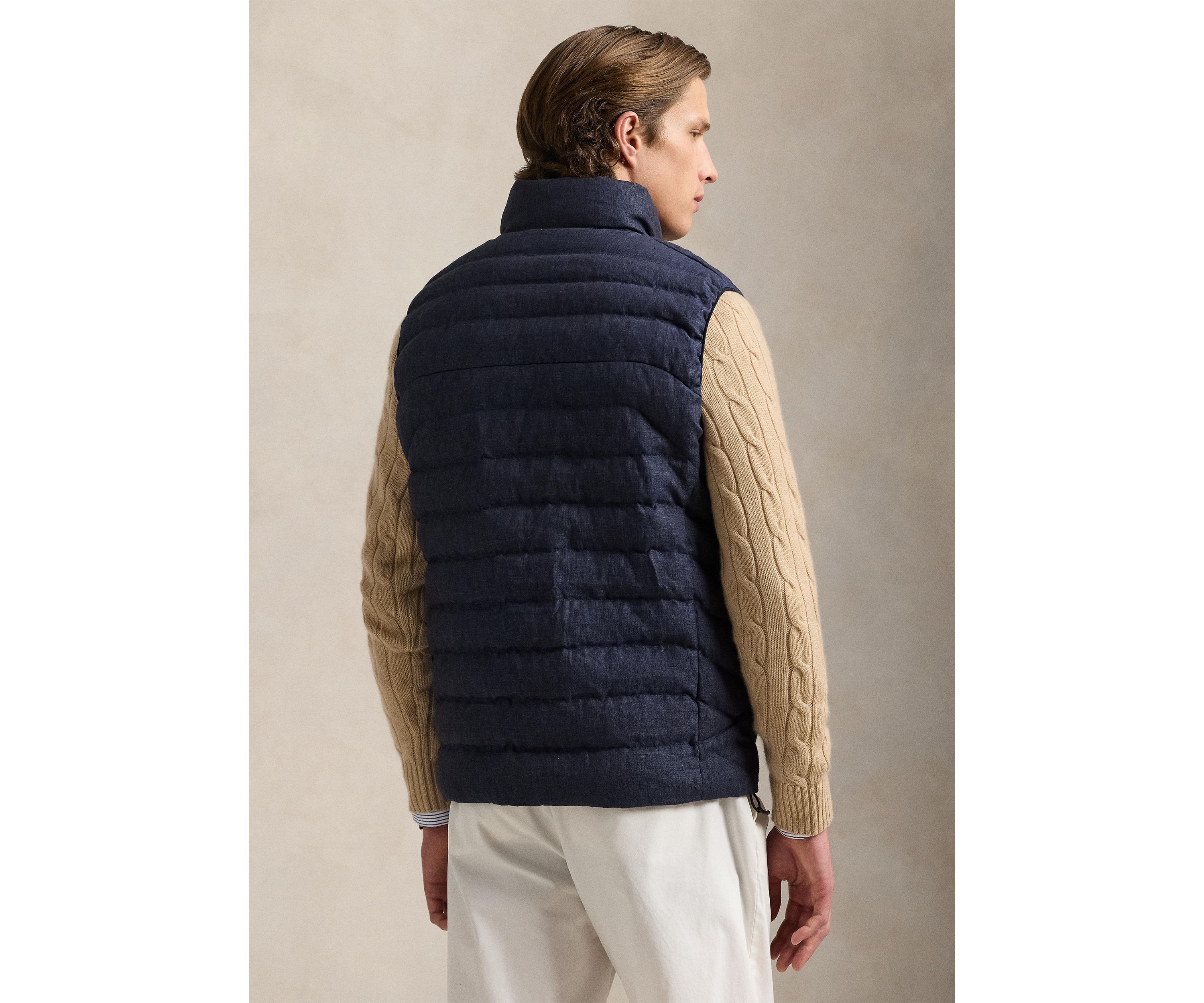 The Colden Linen Vest
