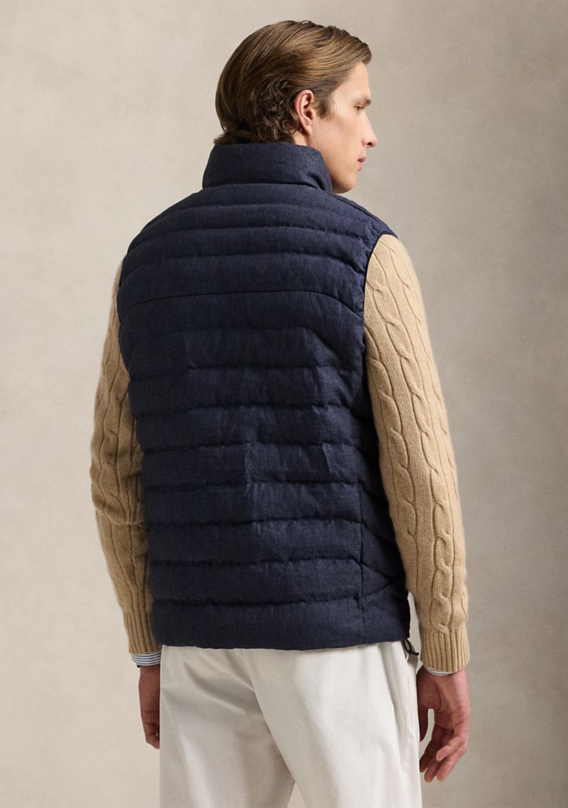 The Colden Linen Vest