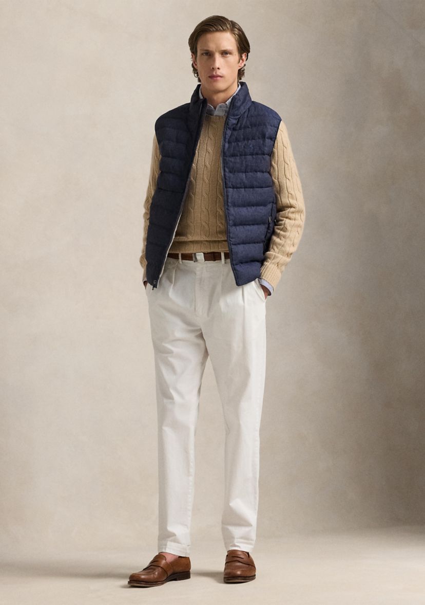 The Colden Linen Vest