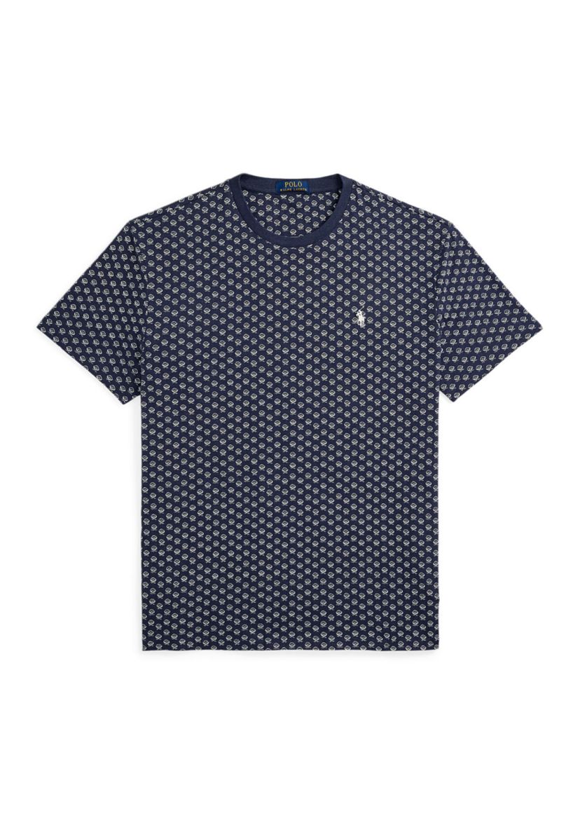 Classic Fit Thistle Print Jersey T-Shirt