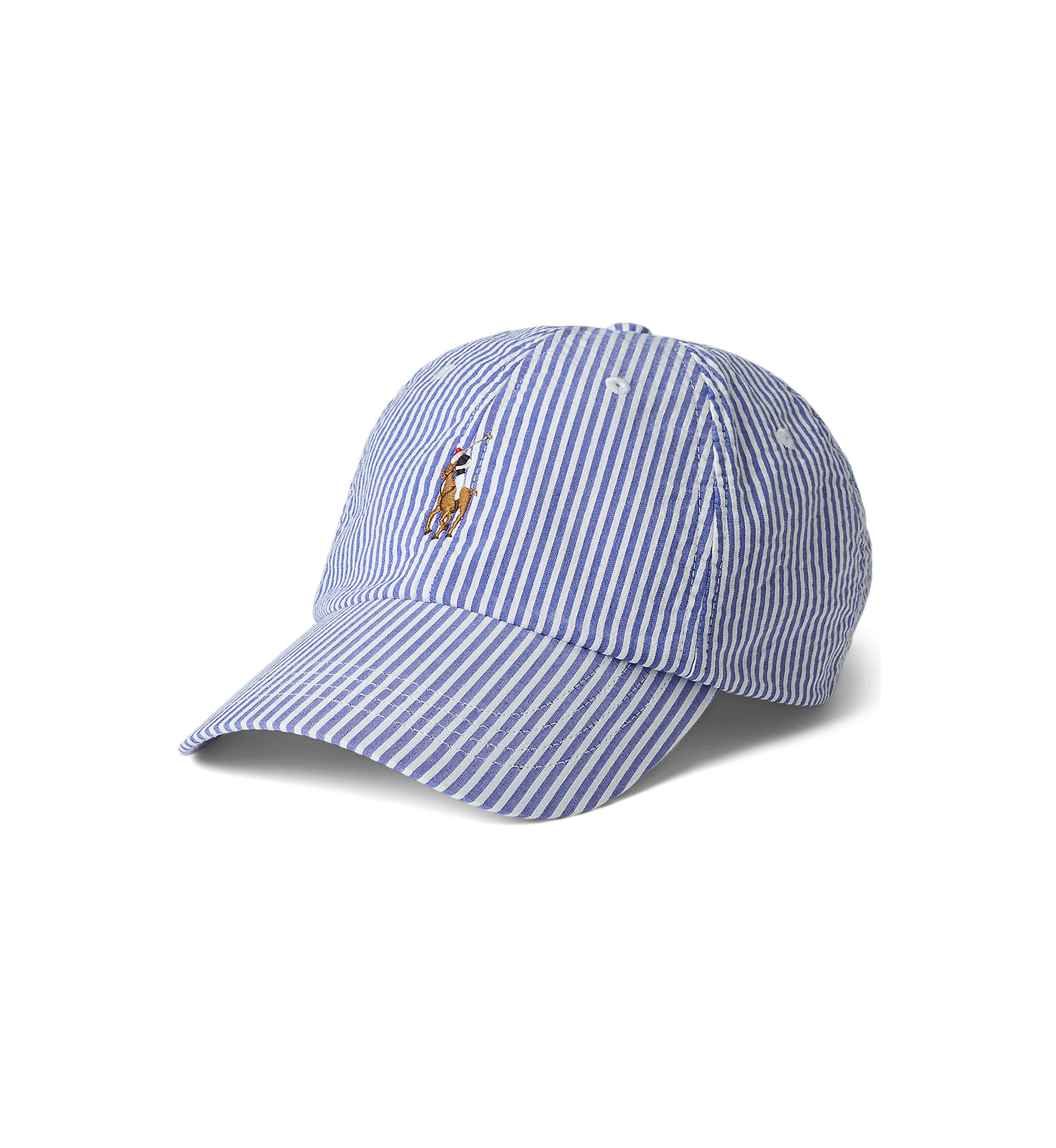 Seersucker Ball Cap