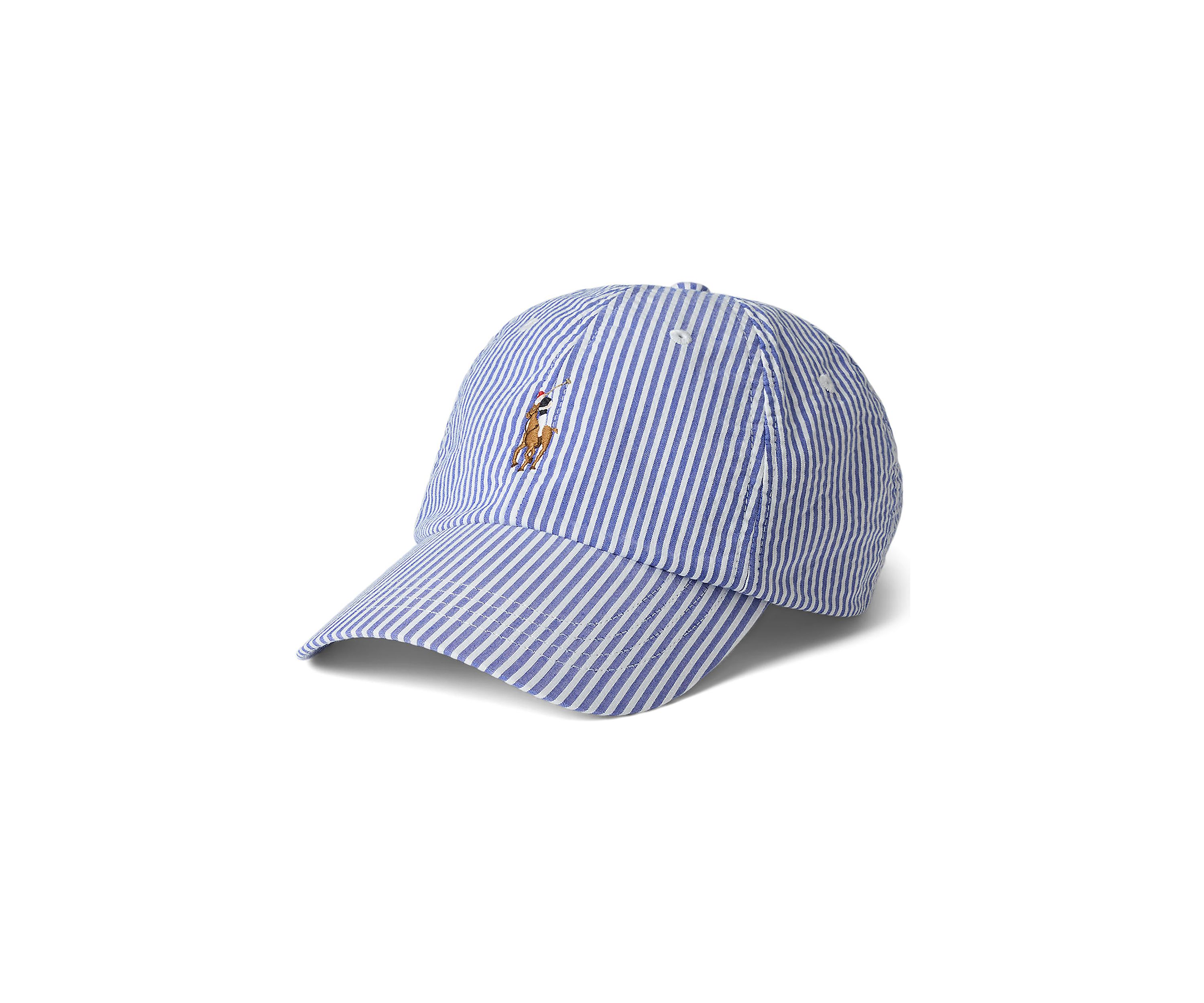 Seersucker Ball Cap