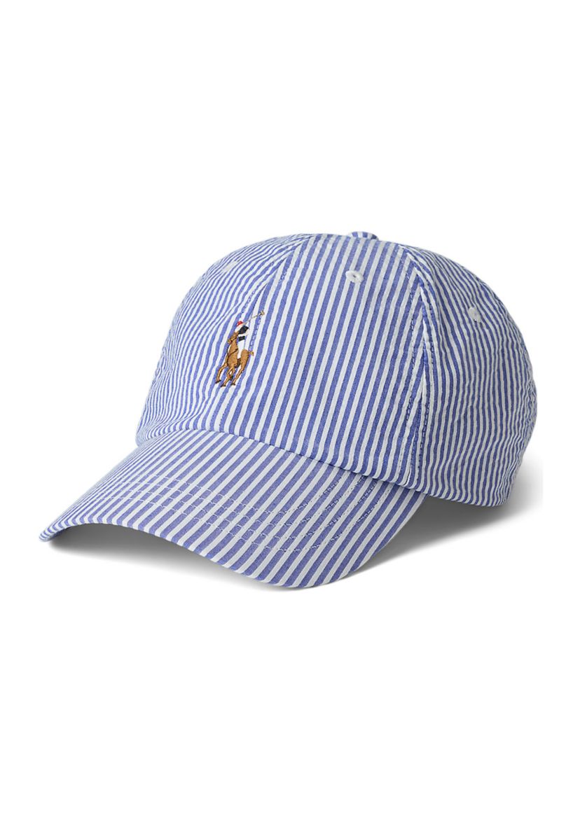 Seersucker Ball Cap