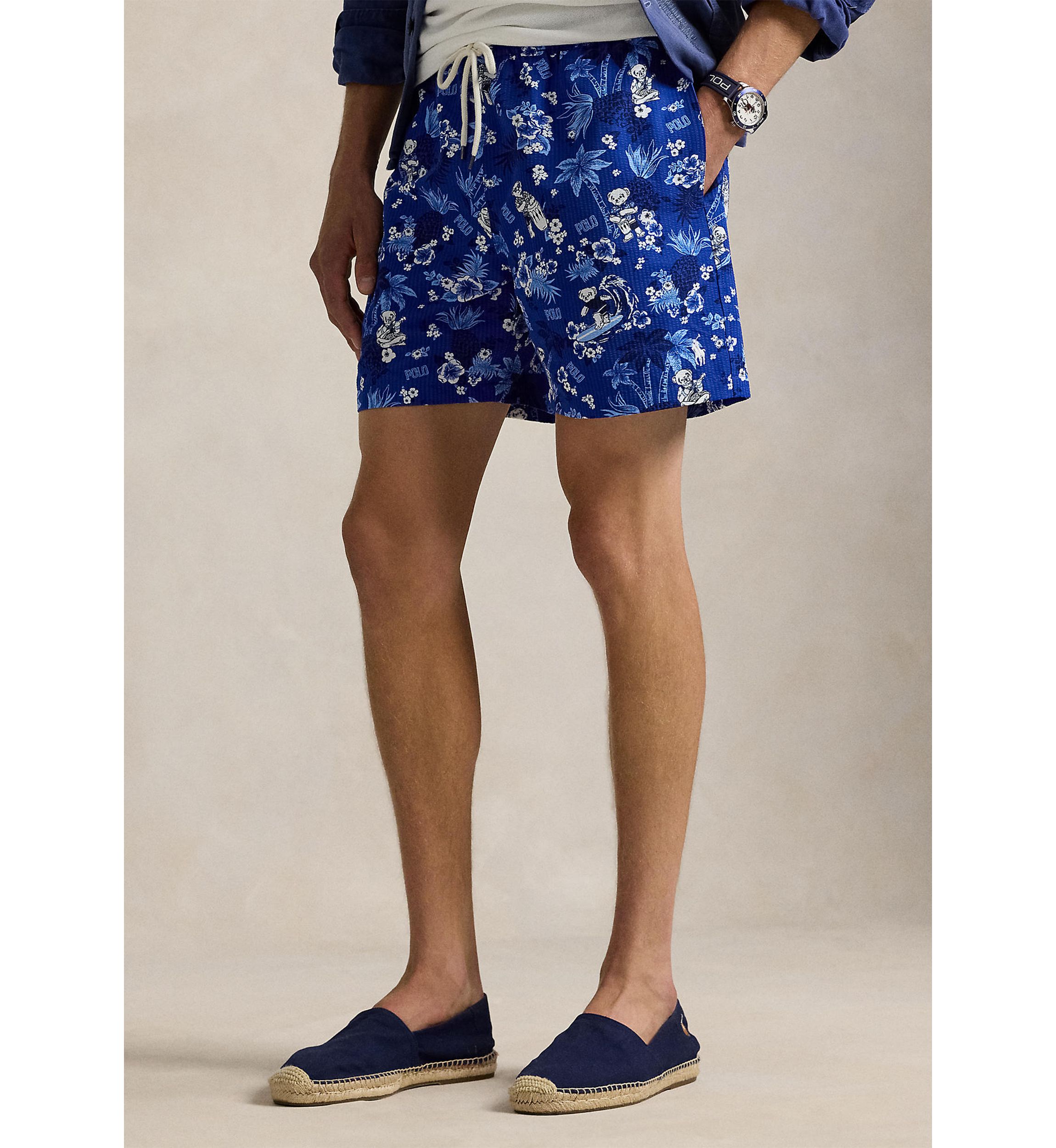 5.75" Traveler Polo Bear Swim Trunks