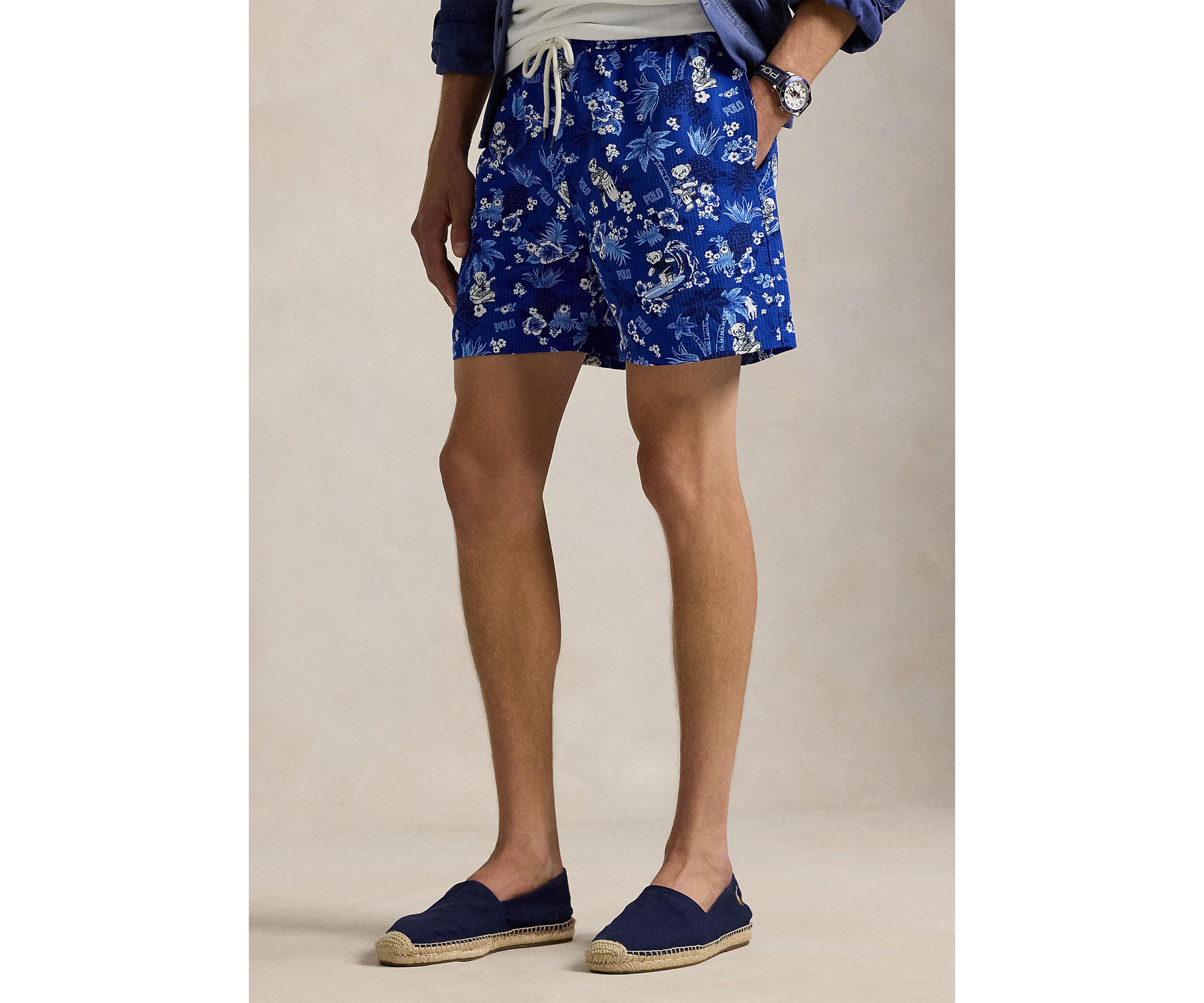 5.75" Traveler Polo Bear Swim Trunks