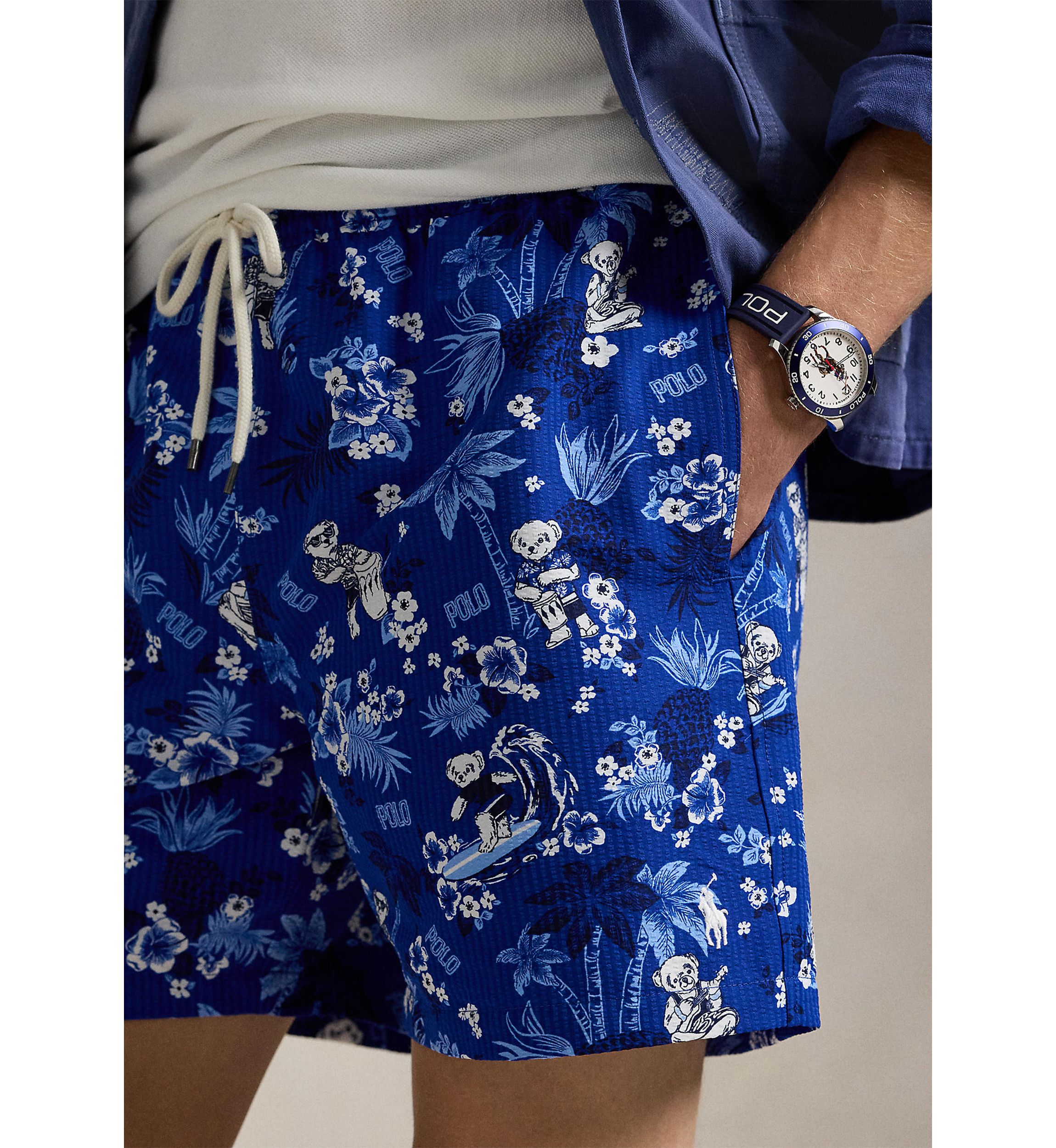 5.75" Traveler Polo Bear Swim Trunks