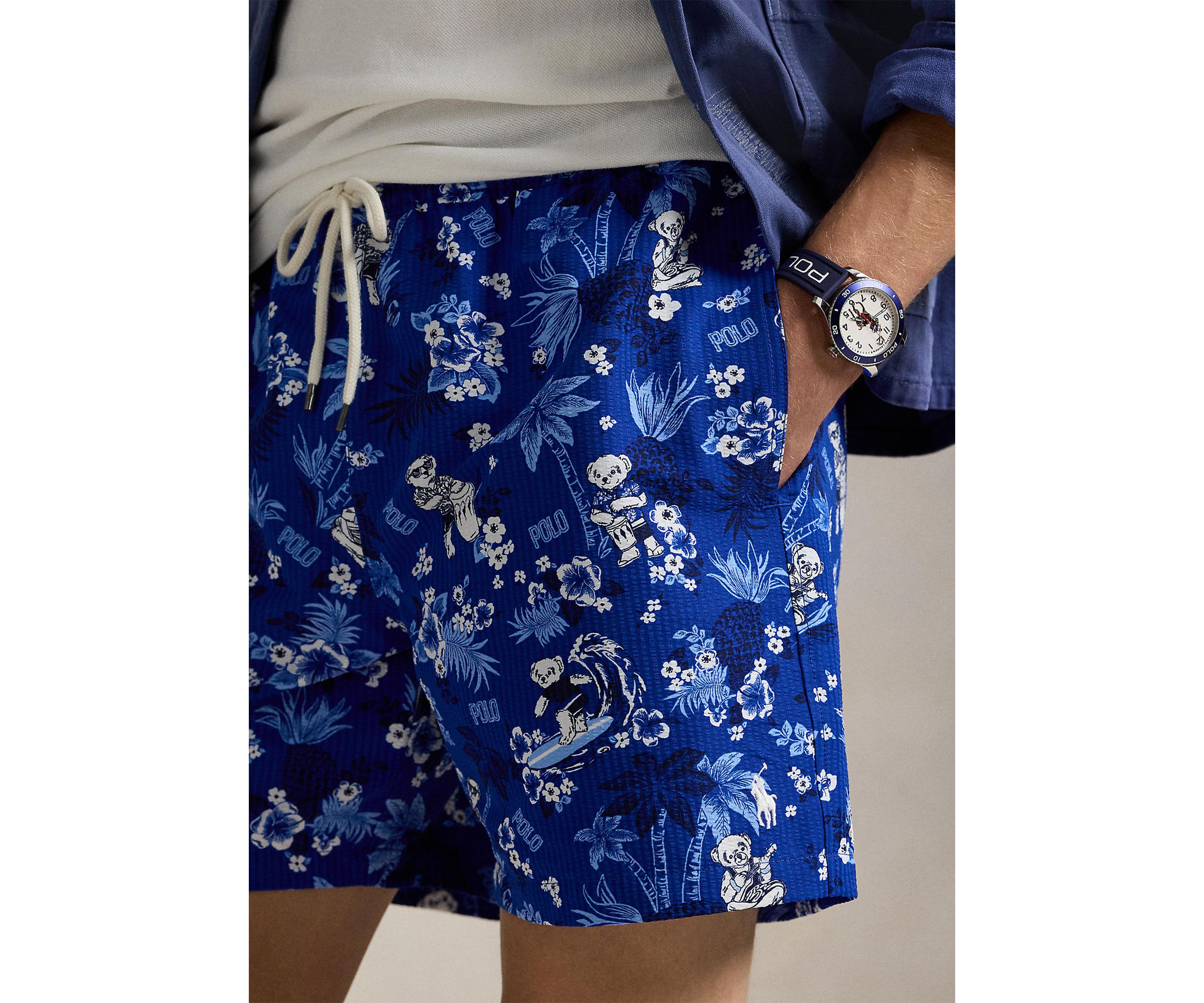 5.75" Traveler Polo Bear Swim Trunks