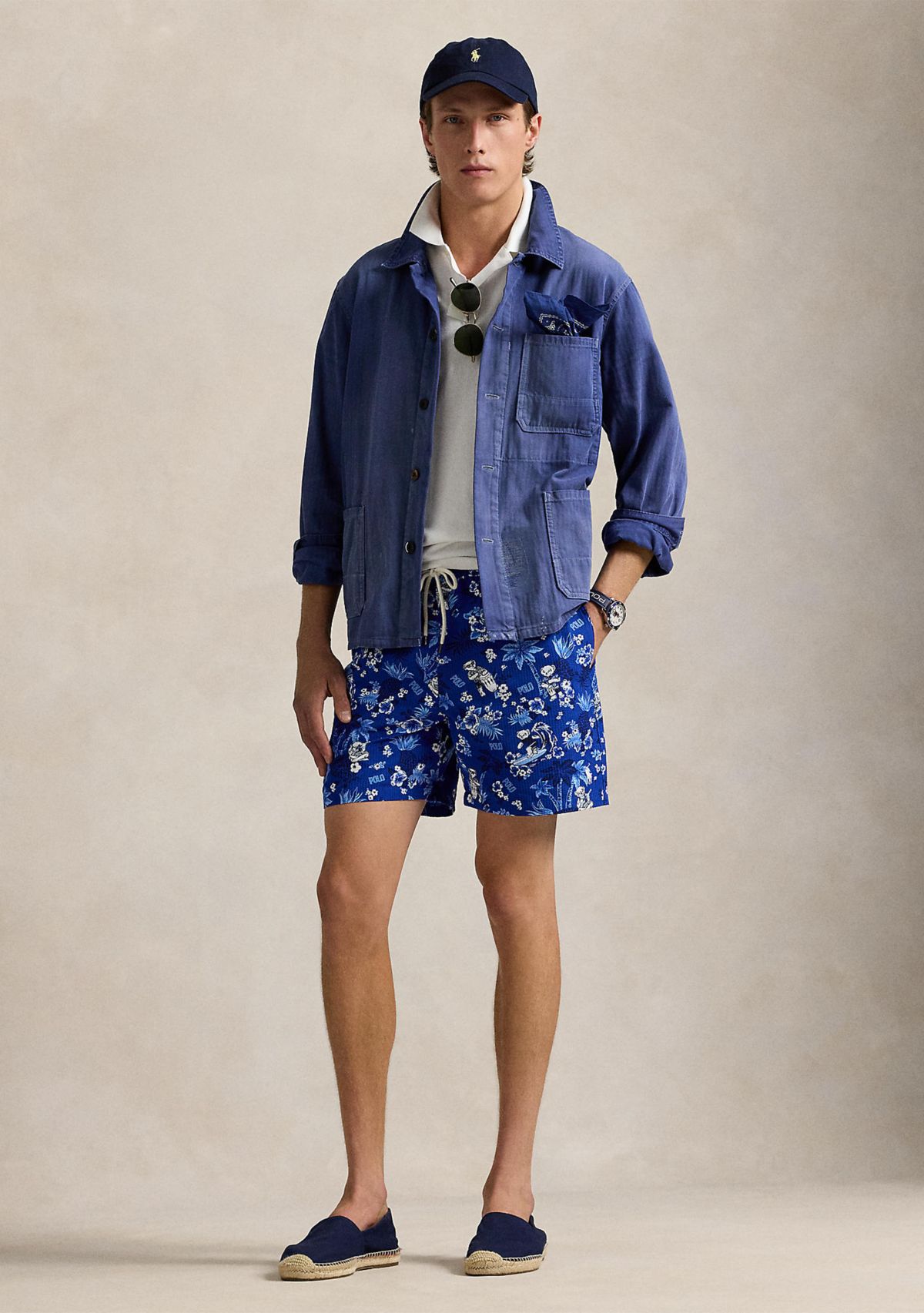 5.75" Traveler Polo Bear Swim Trunks