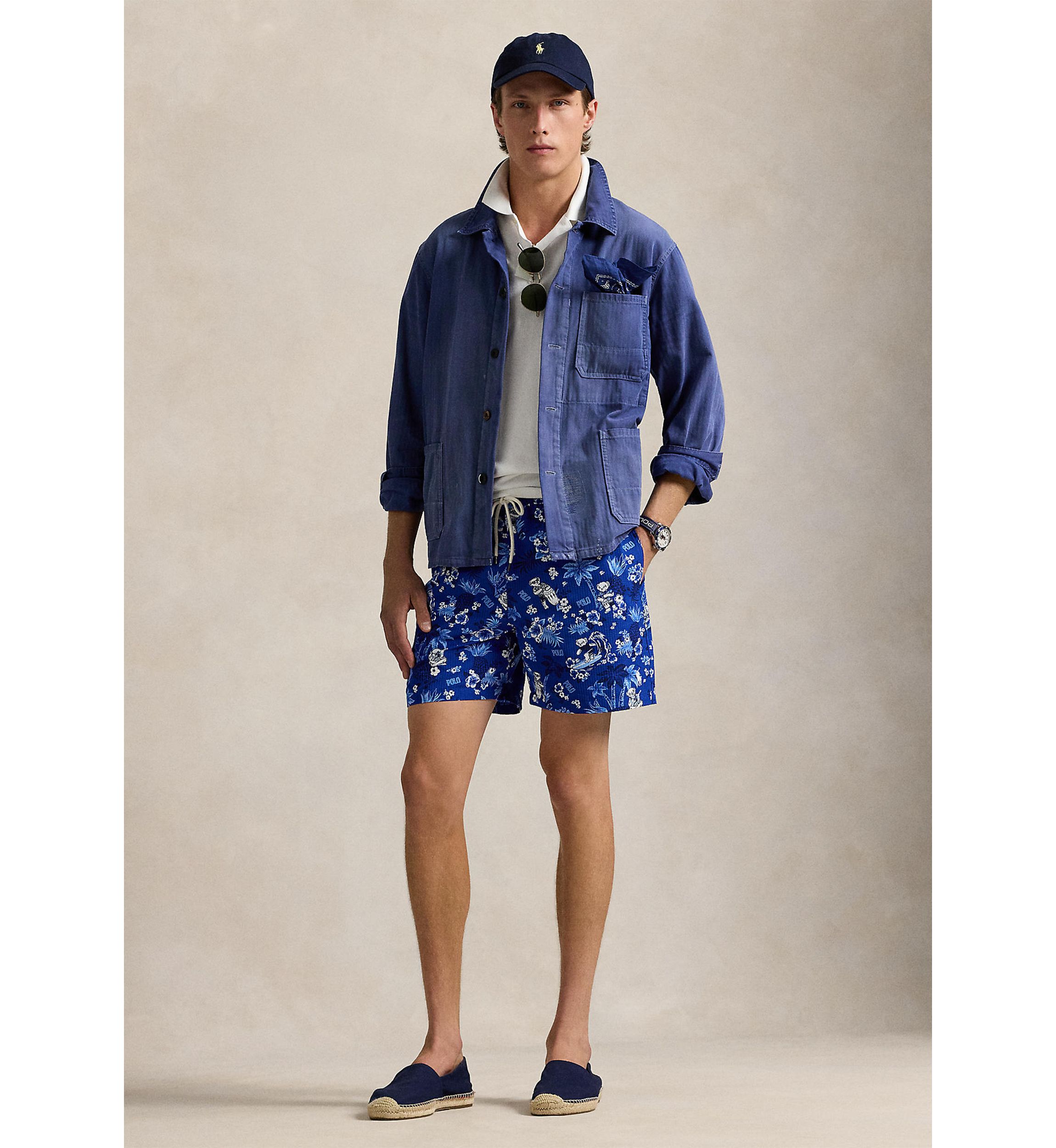 5.75" Traveler Polo Bear Swim Trunks