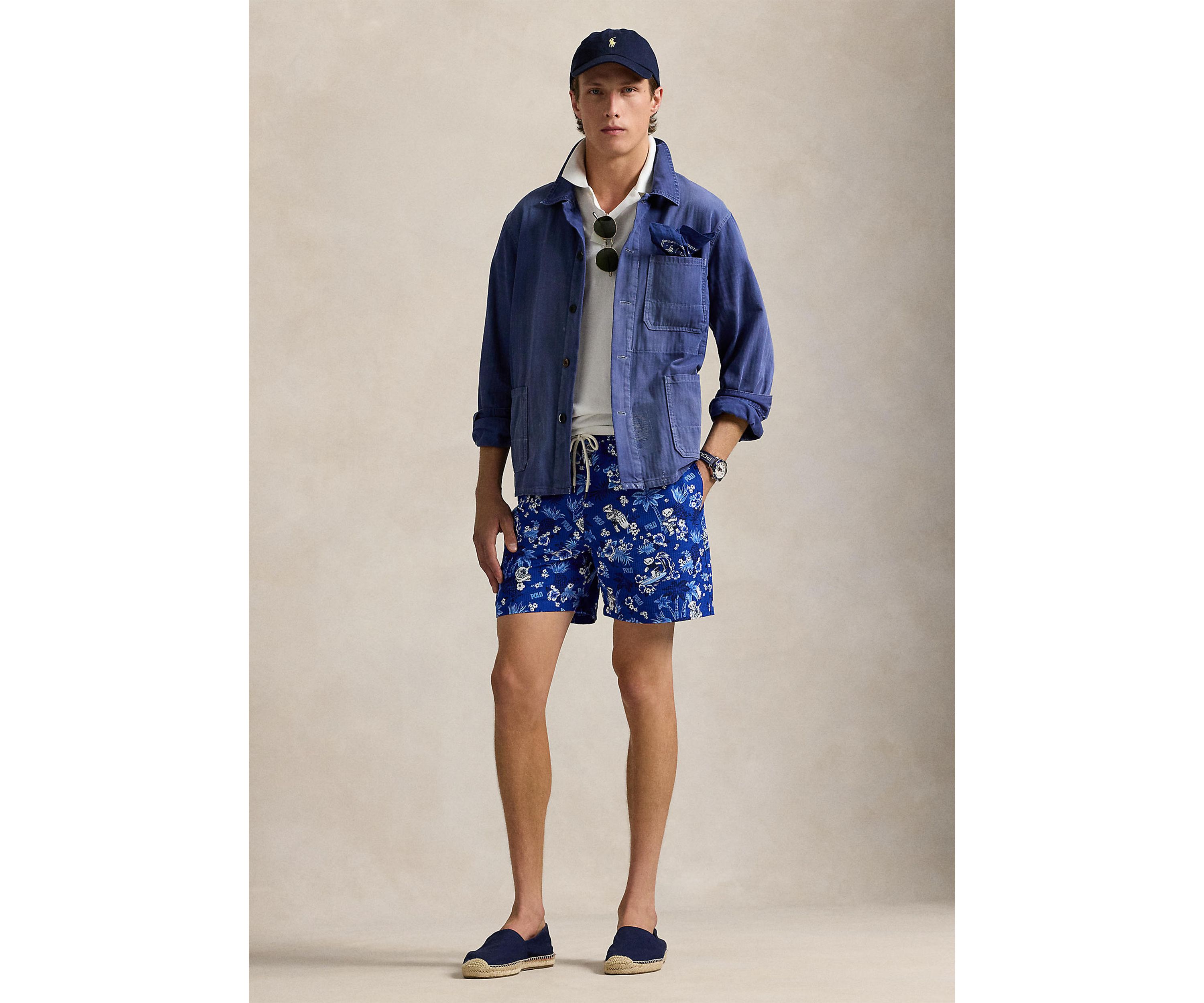 5.75" Traveler Polo Bear Swim Trunks