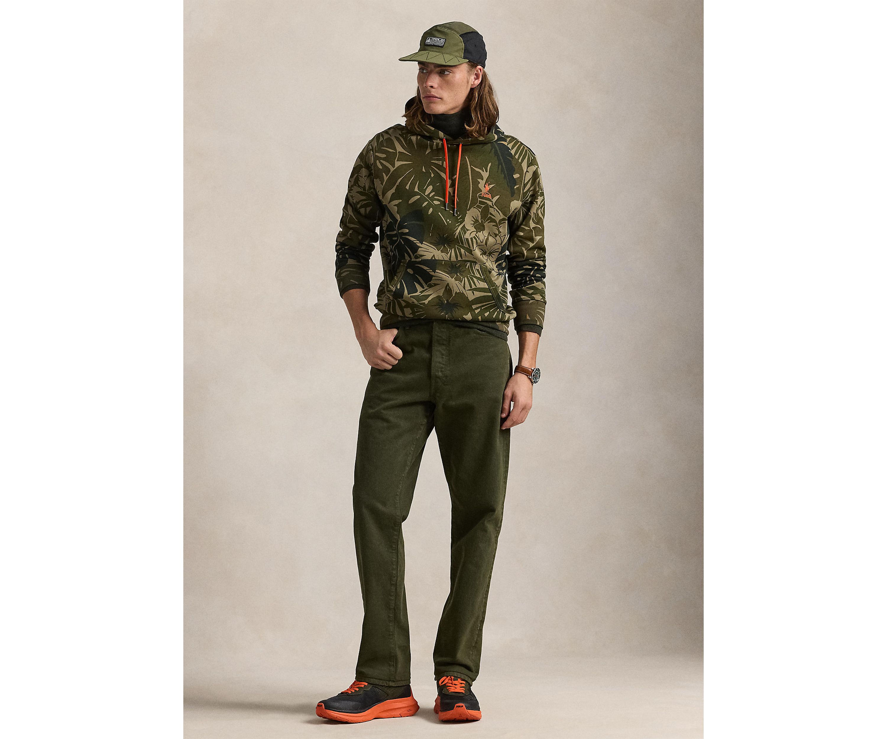 Palm Camo Double Knit Hoodie