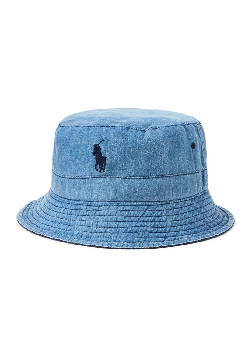 Reversible Cotton and Linen Bucket Hat