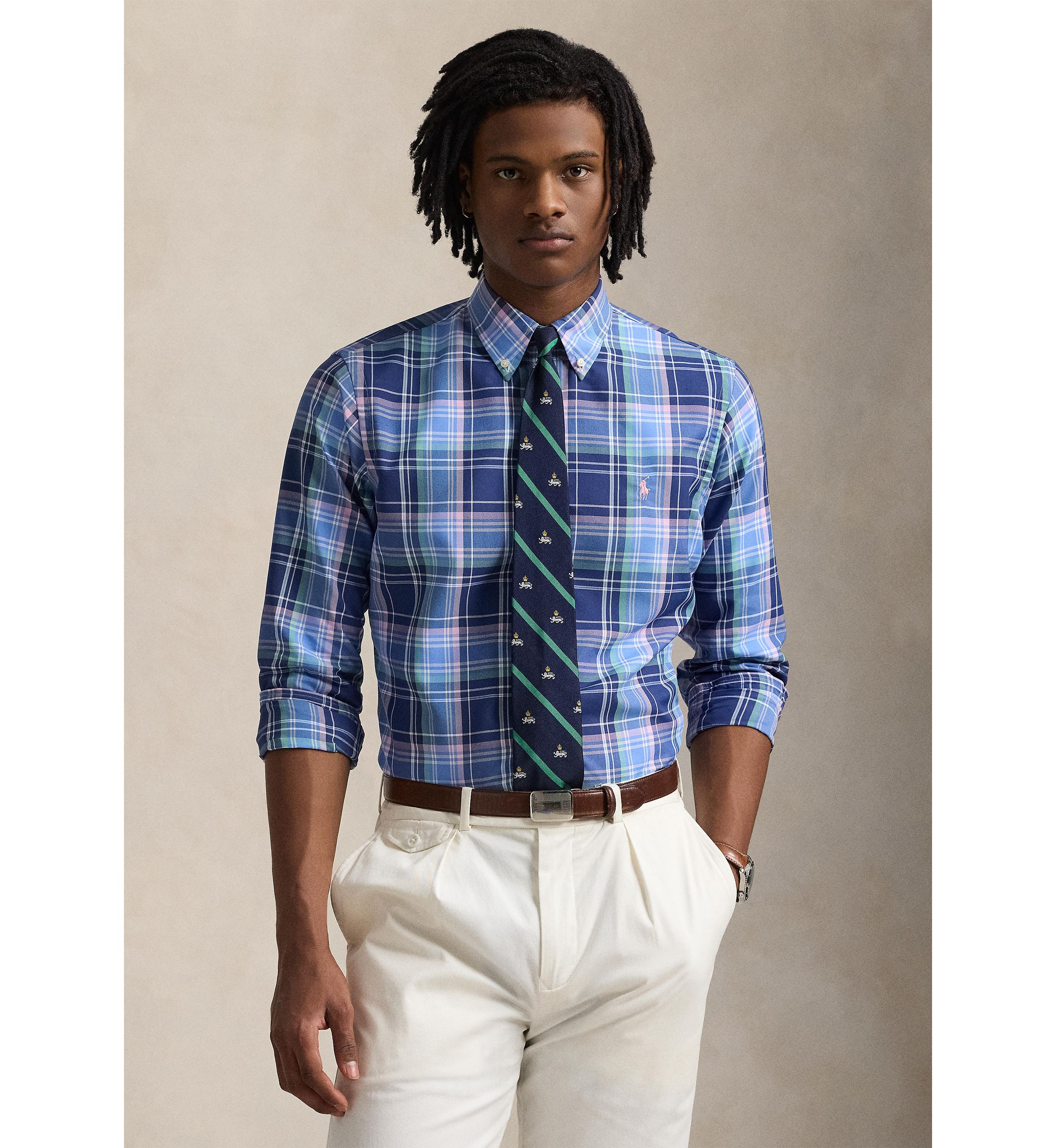 Classic Fit Performance Oxford Shirt
