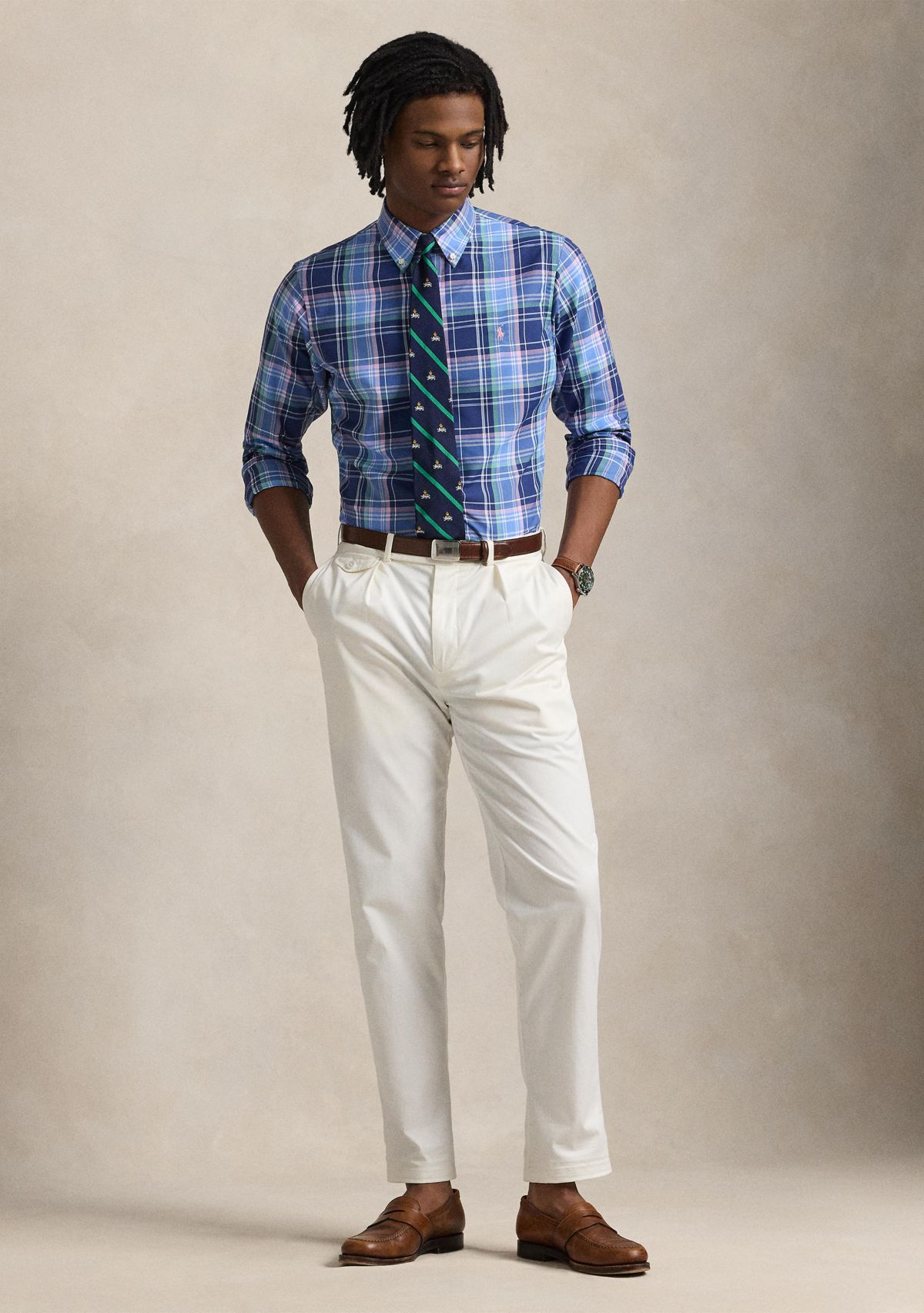 Classic Fit Performance Oxford Shirt