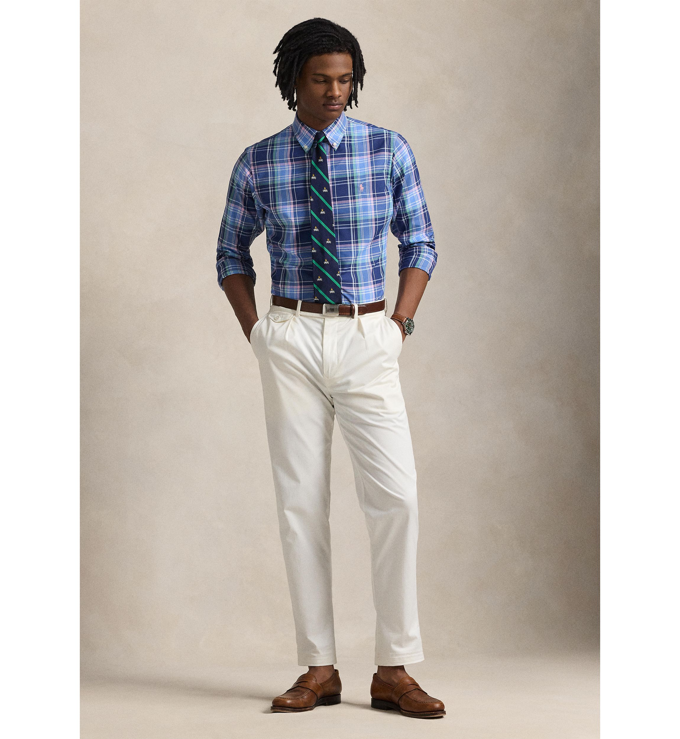 Classic Fit Performance Oxford Shirt