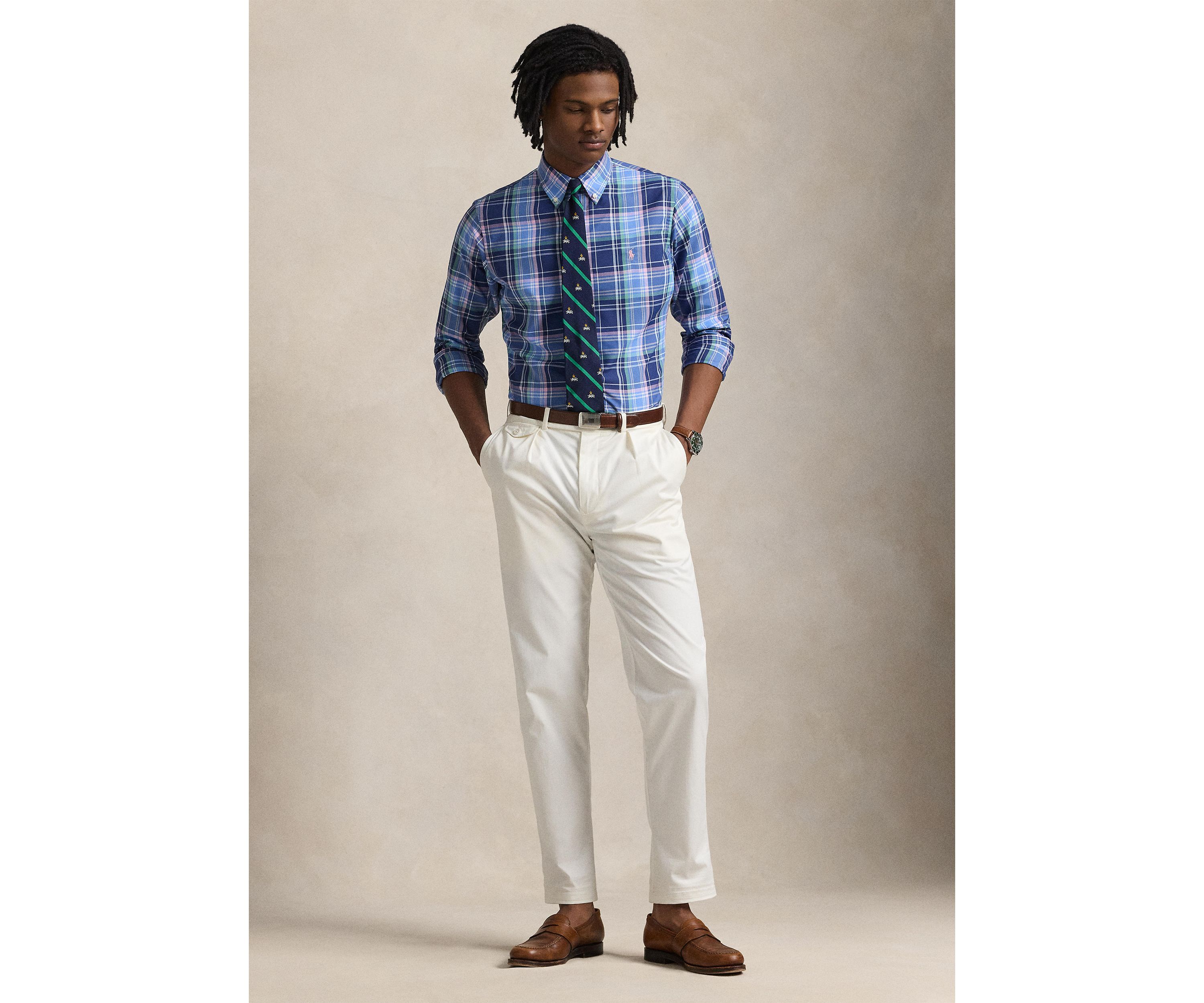 Classic Fit Performance Oxford Shirt