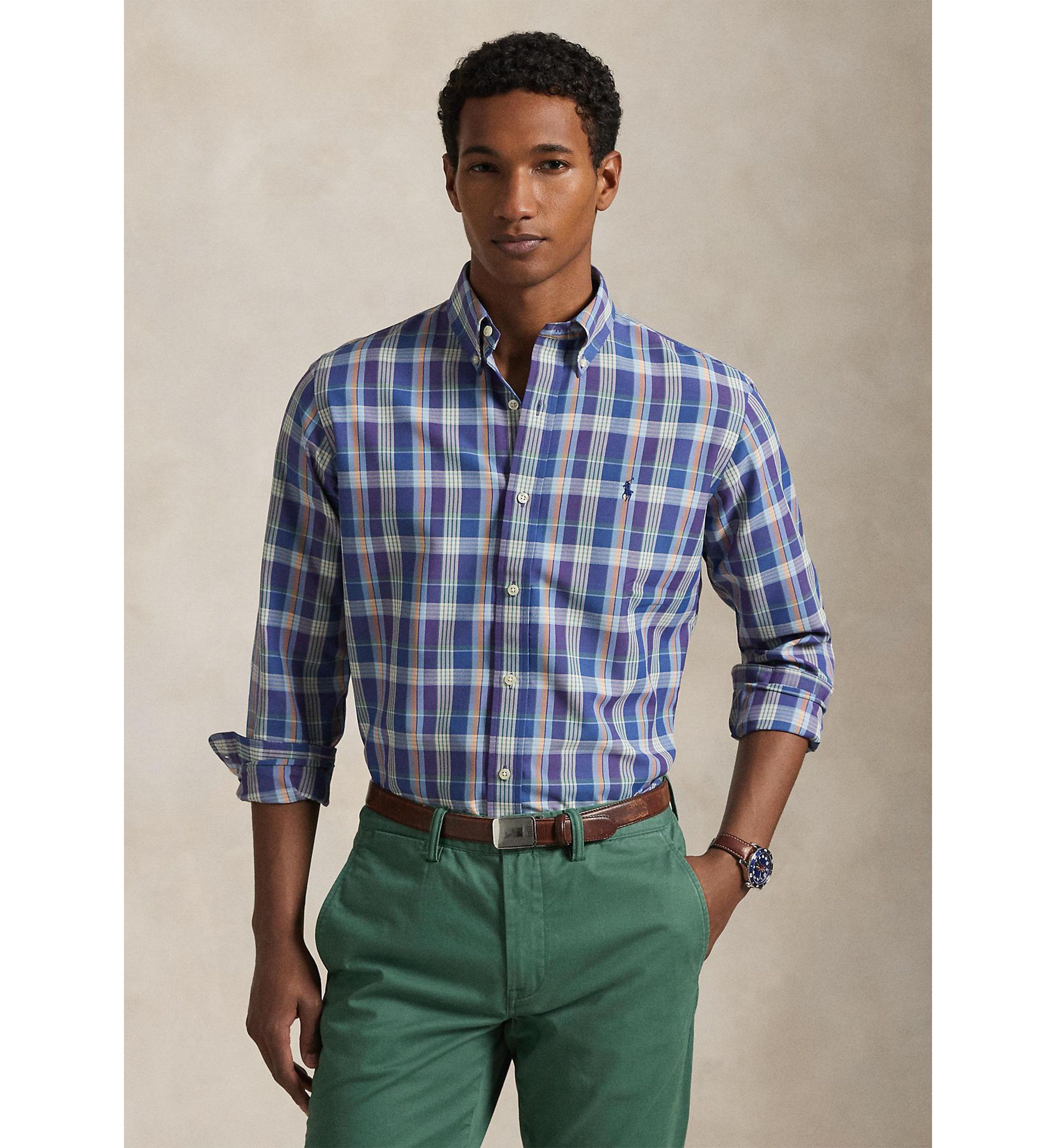 Classic Fit Performance Oxford Shirt