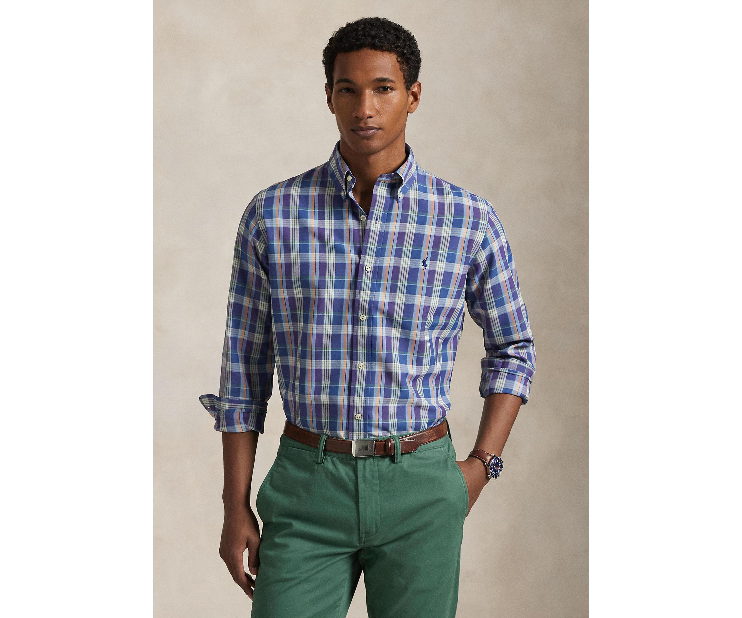 Classic Fit Performance Oxford Shirt