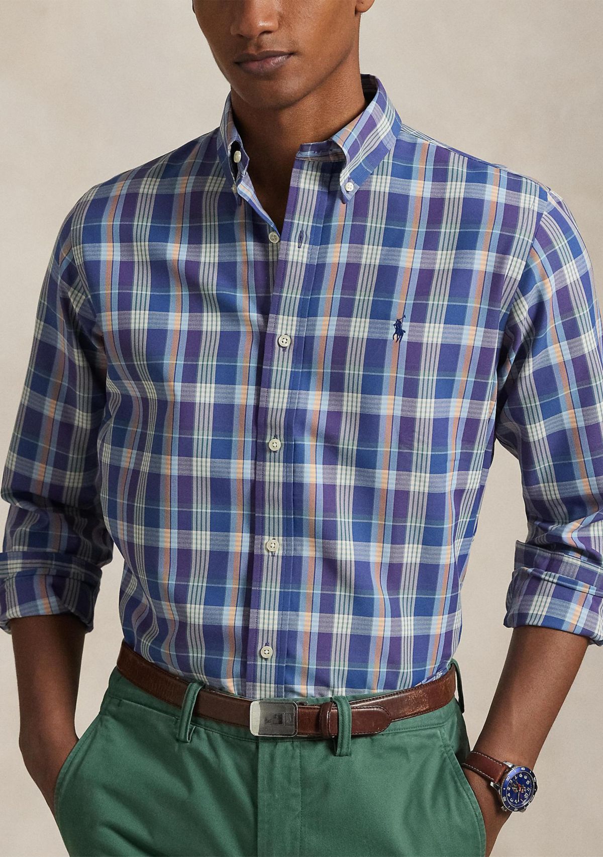 Classic Fit Performance Oxford Shirt