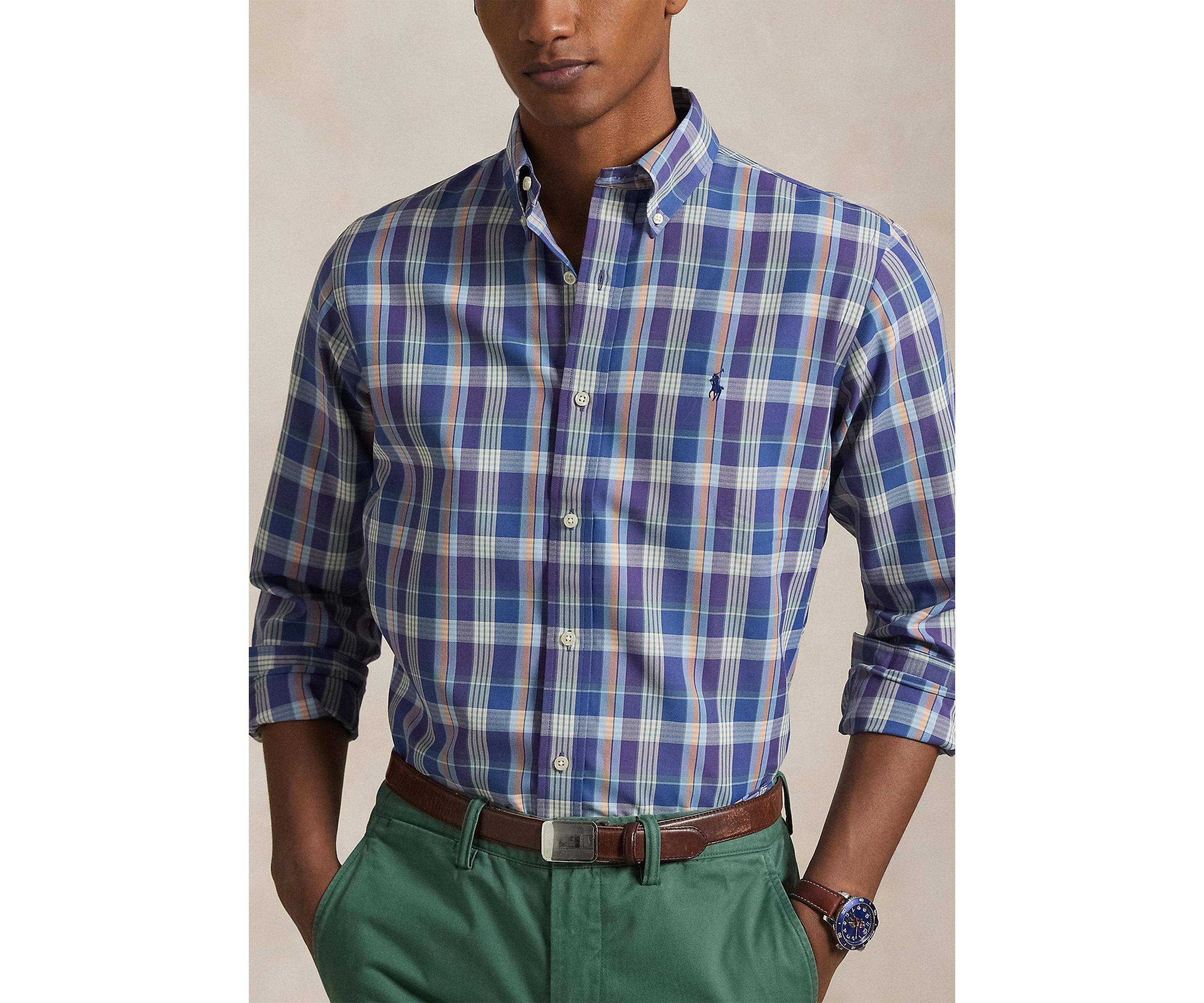 Classic Fit Performance Oxford Shirt