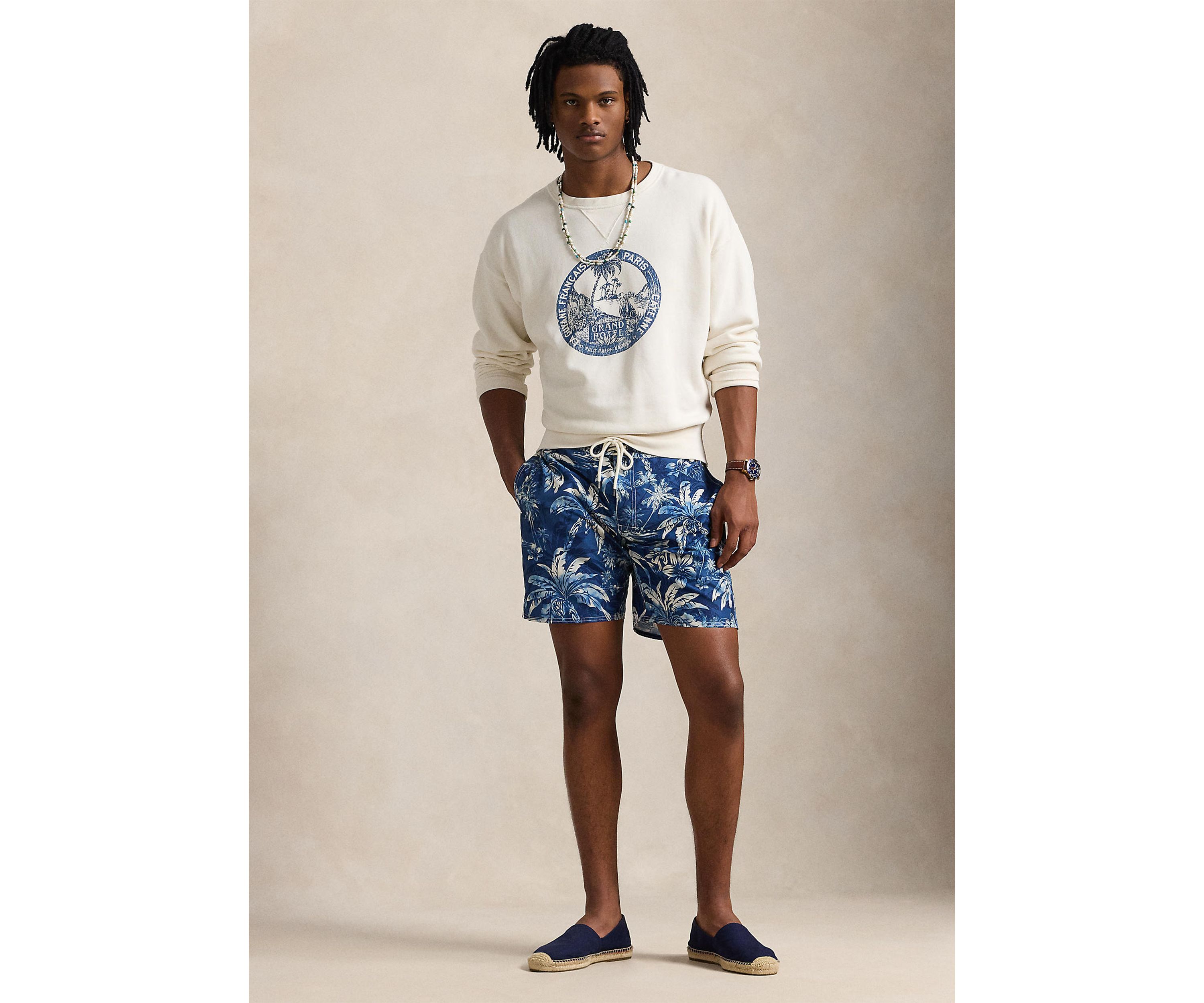 Vintage Fit Fleece Graphic Sweatshirt