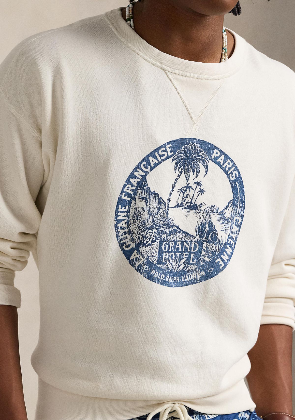 Vintage Fit Fleece Graphic Sweatshirt