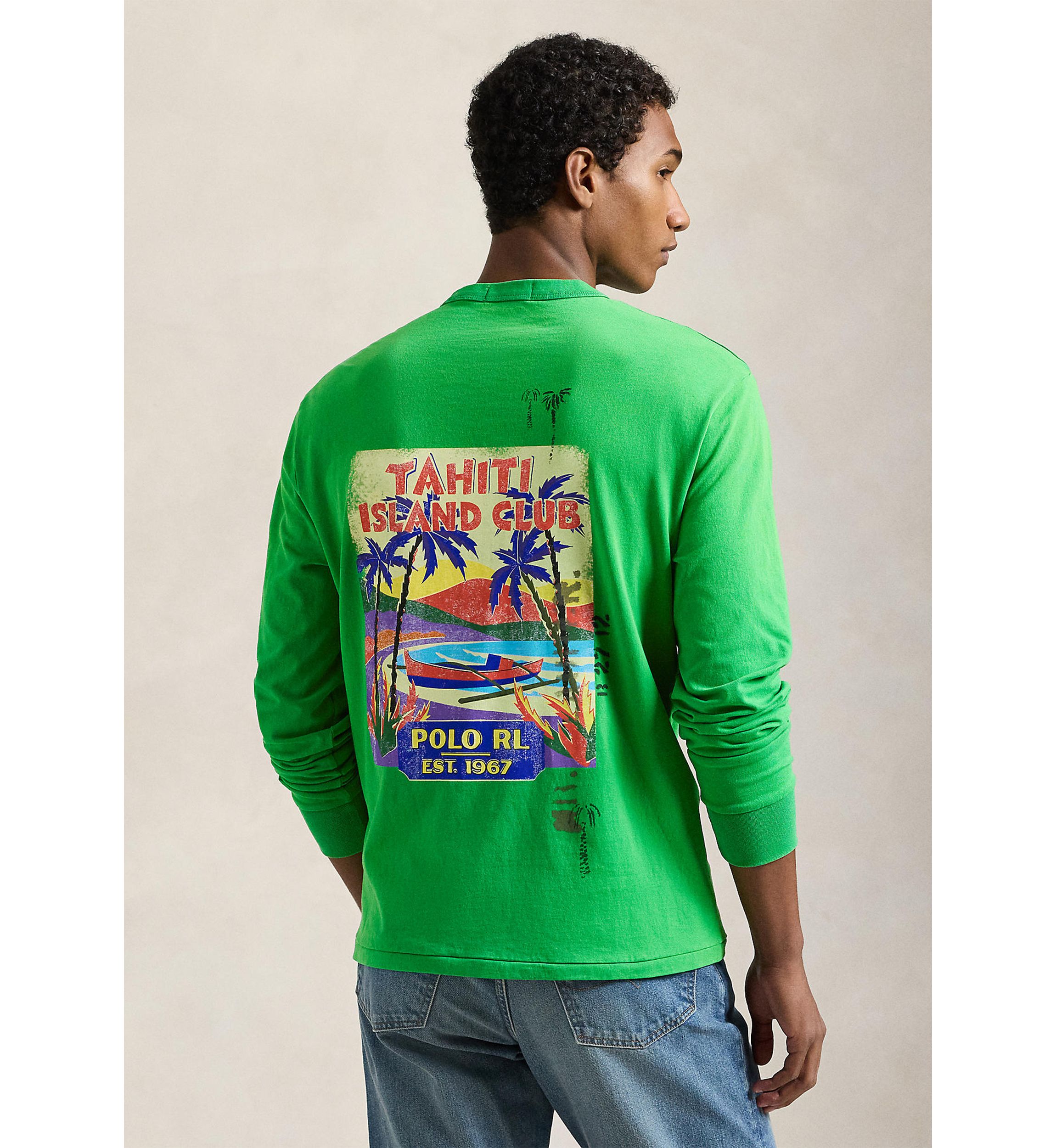 Classic Fit Jersey Graphic T-Shirt