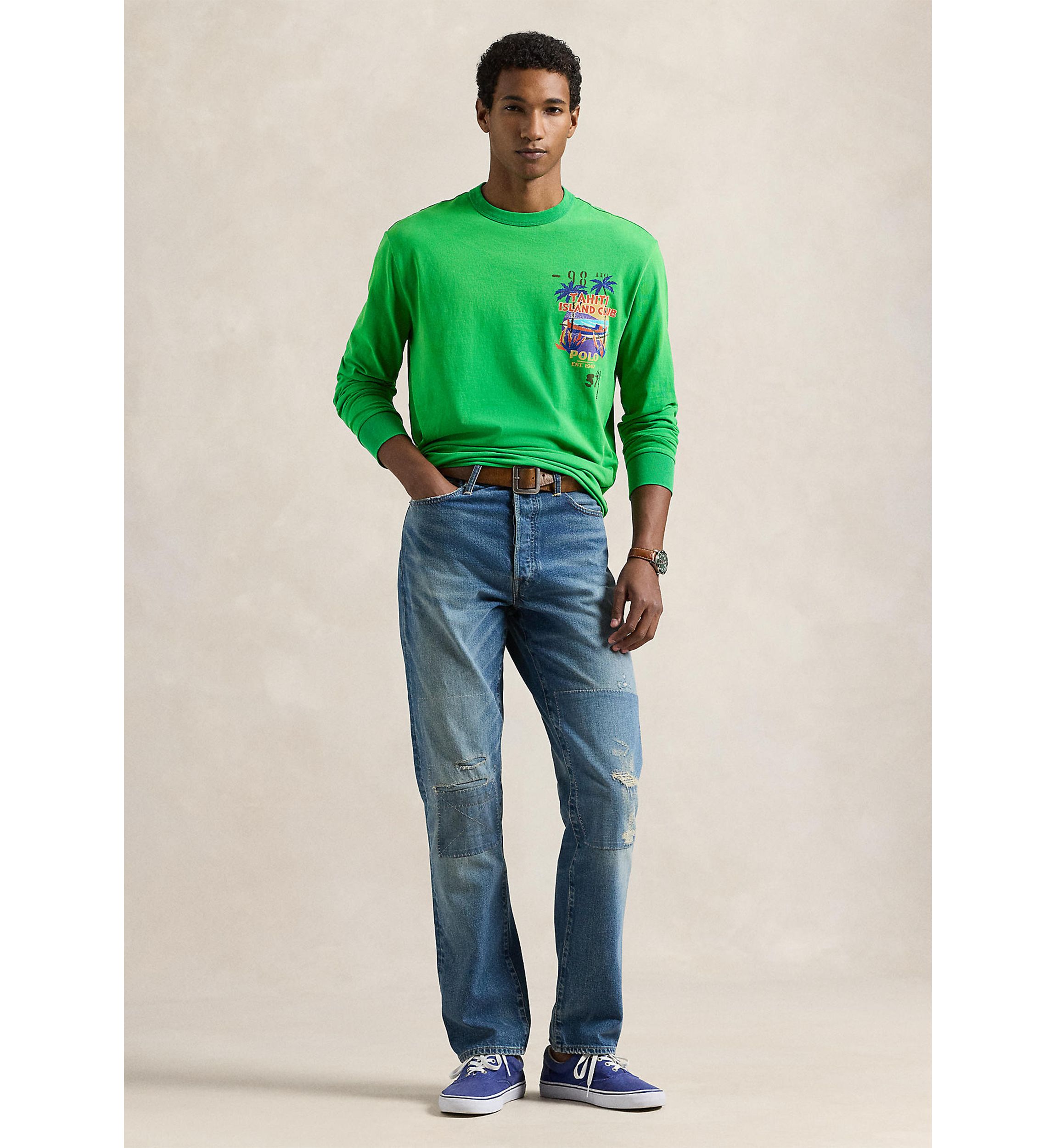 Classic Fit Jersey Graphic T-Shirt