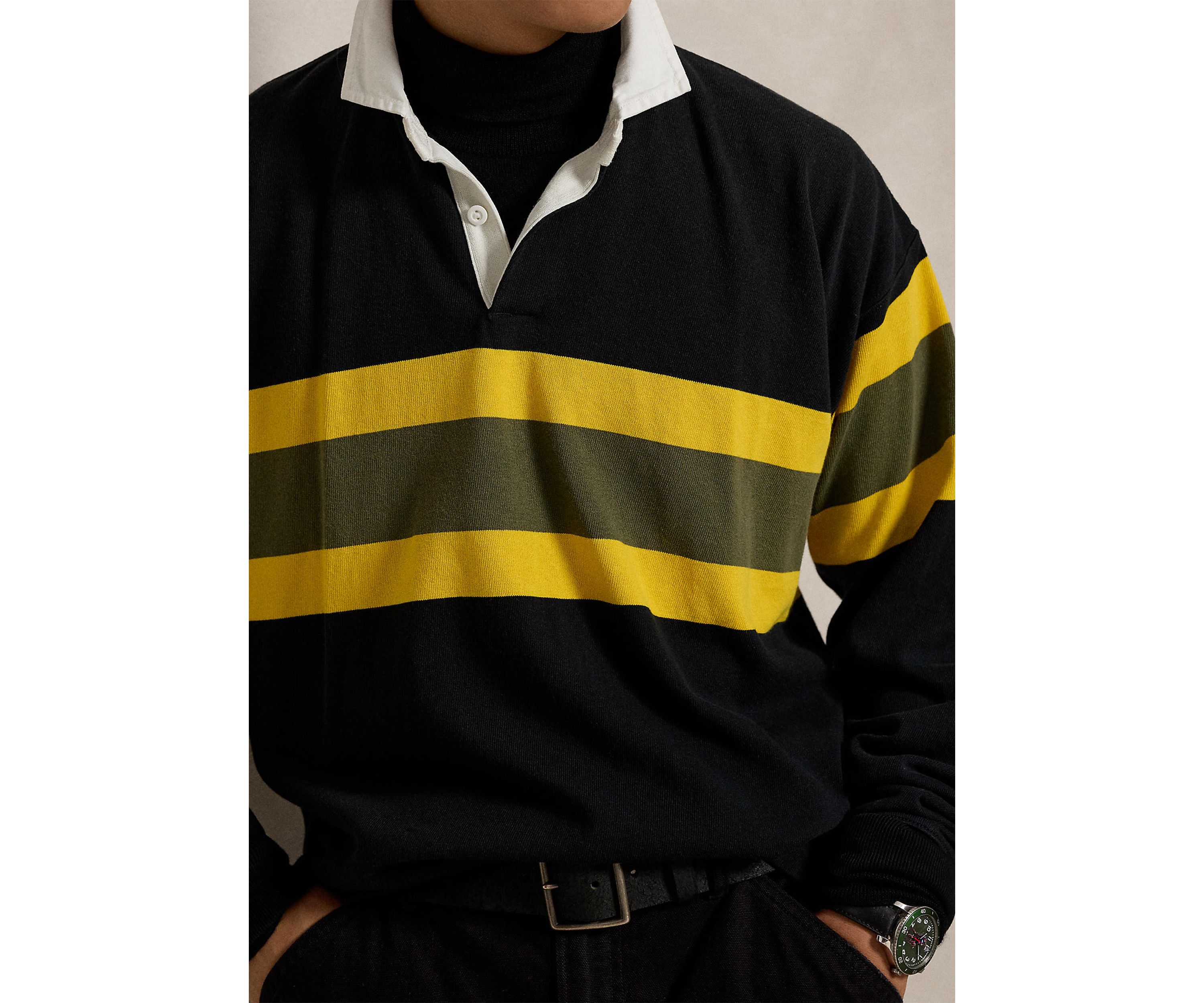 Classic Fit Jersey Rugby Shirt