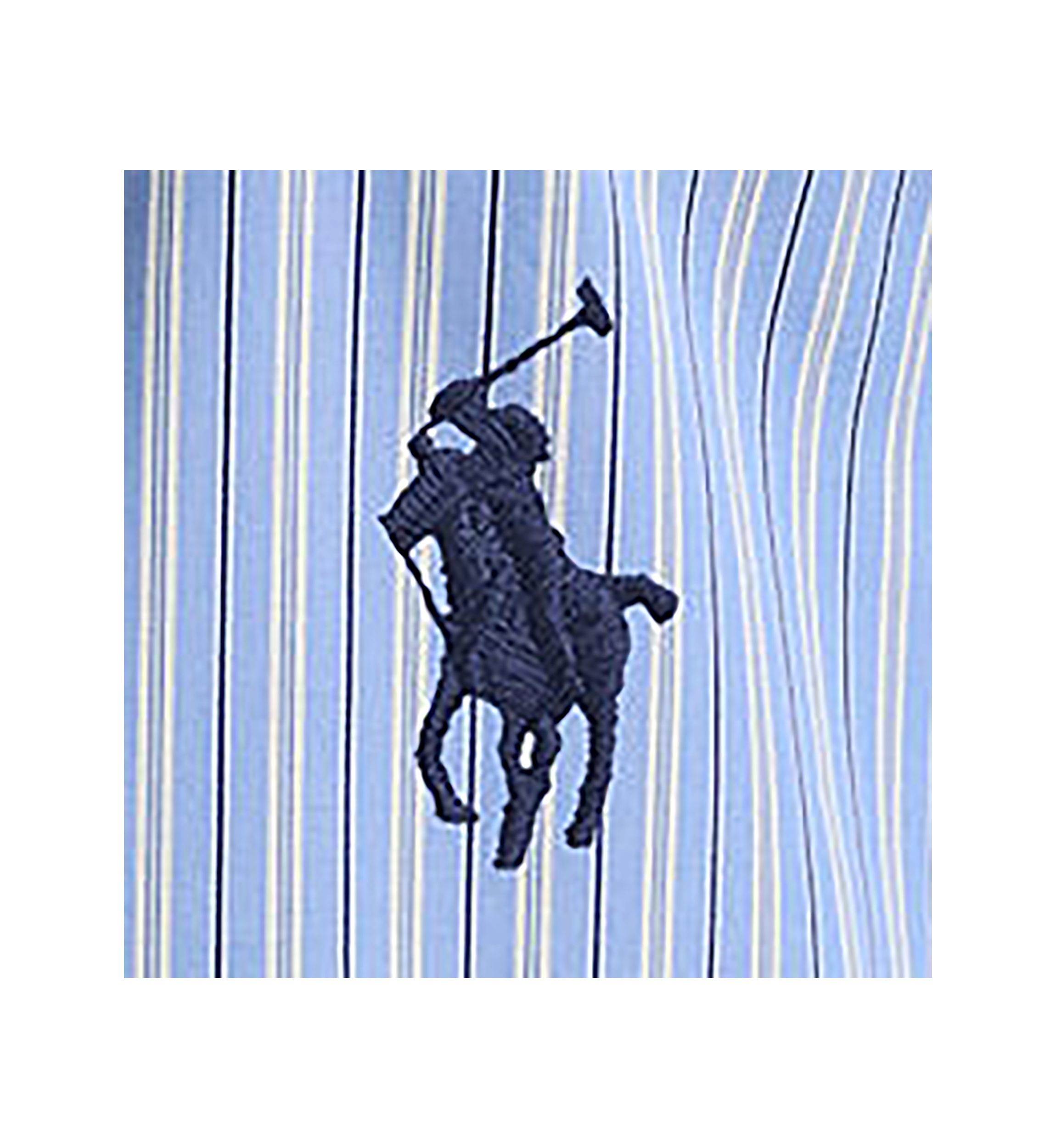 Classic Fit Striped Stretch Poplin Shirt