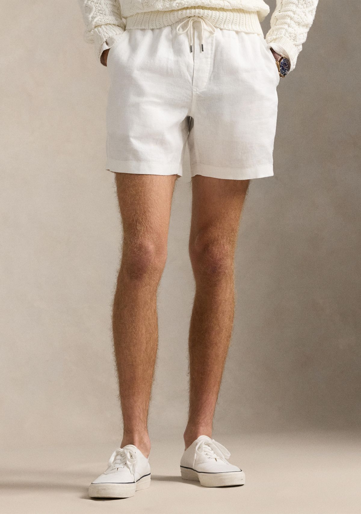 6" Polo Prepster Linen Shorts