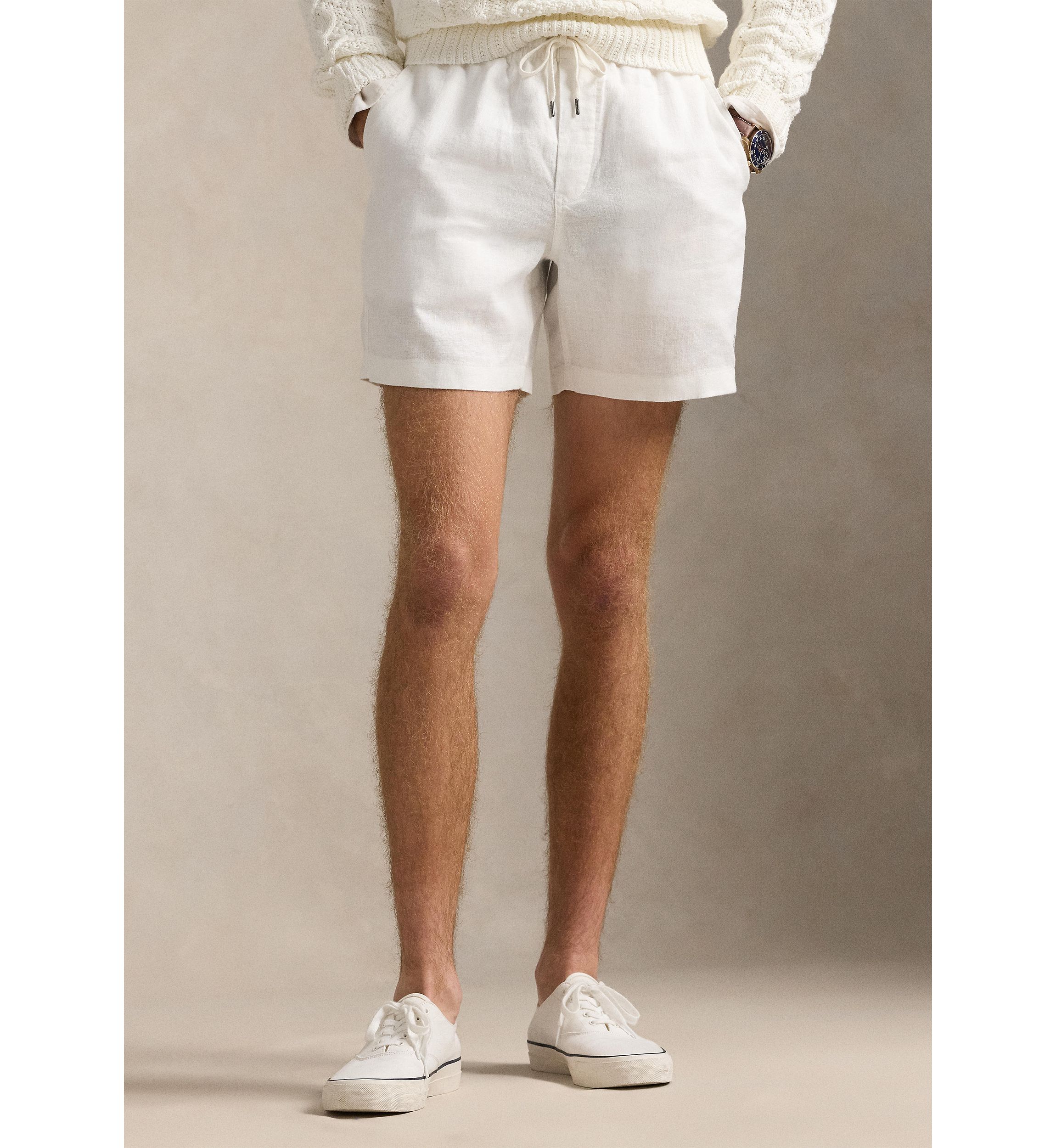 6" Polo Prepster Linen Shorts