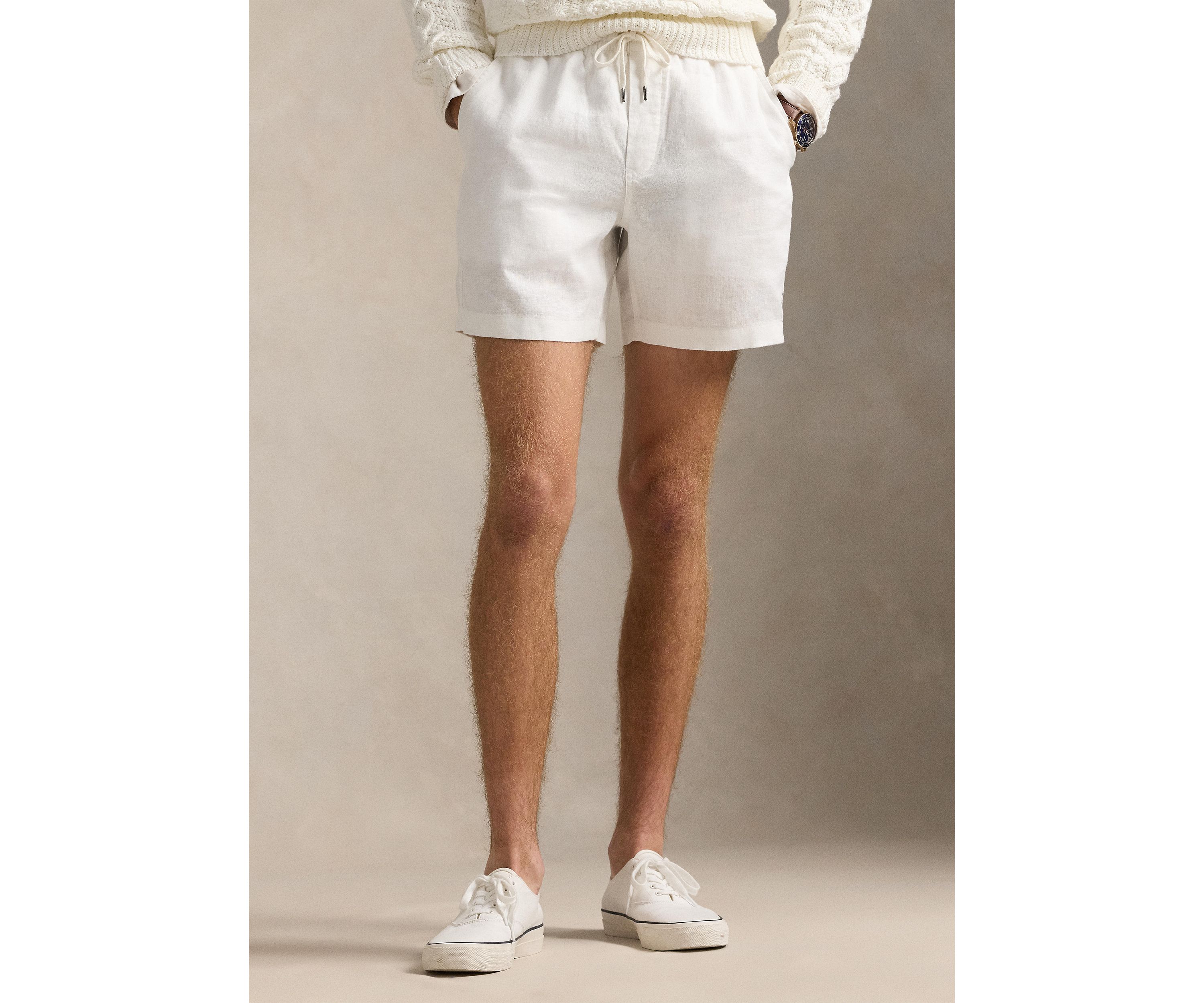 6" Polo Prepster Linen Shorts