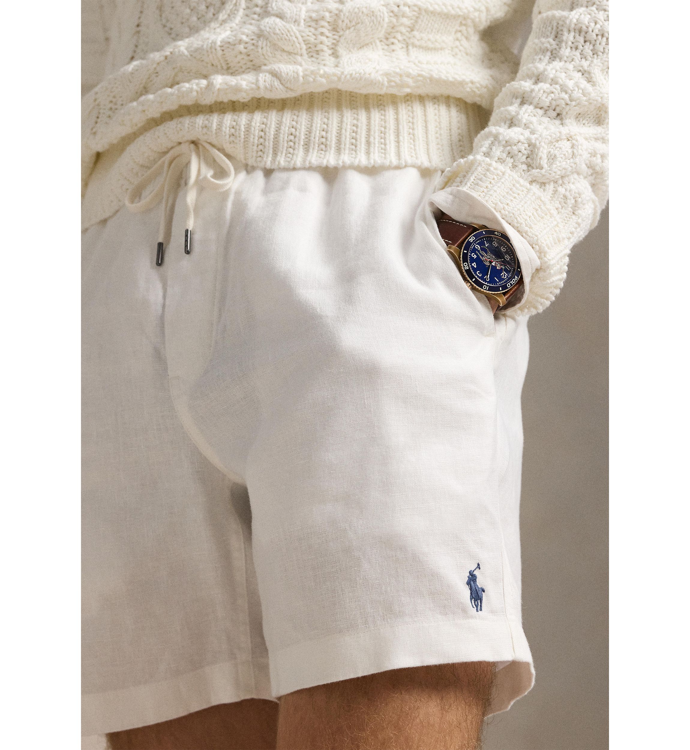 6" Polo Prepster Linen Shorts